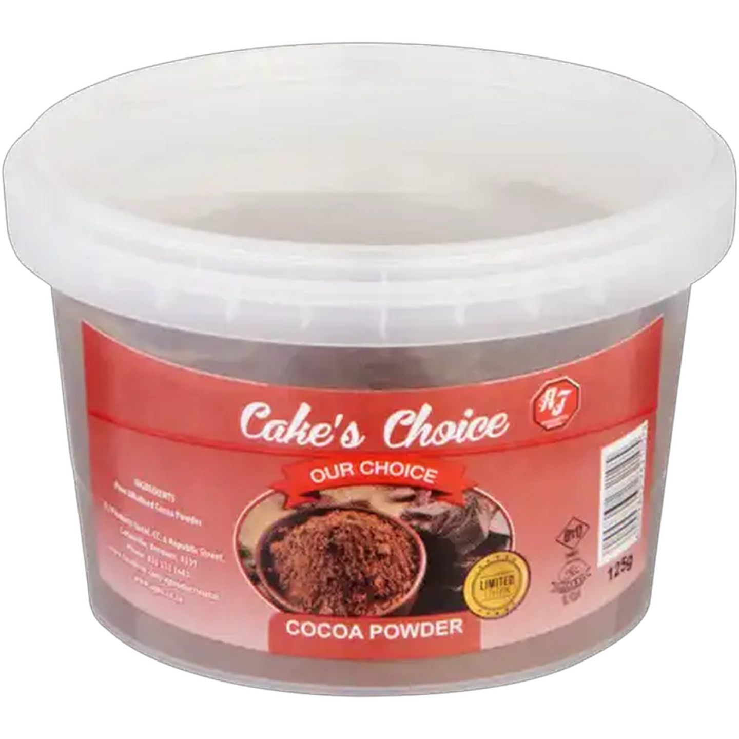 Image of Cake's Choice Cocoa Powder 125g