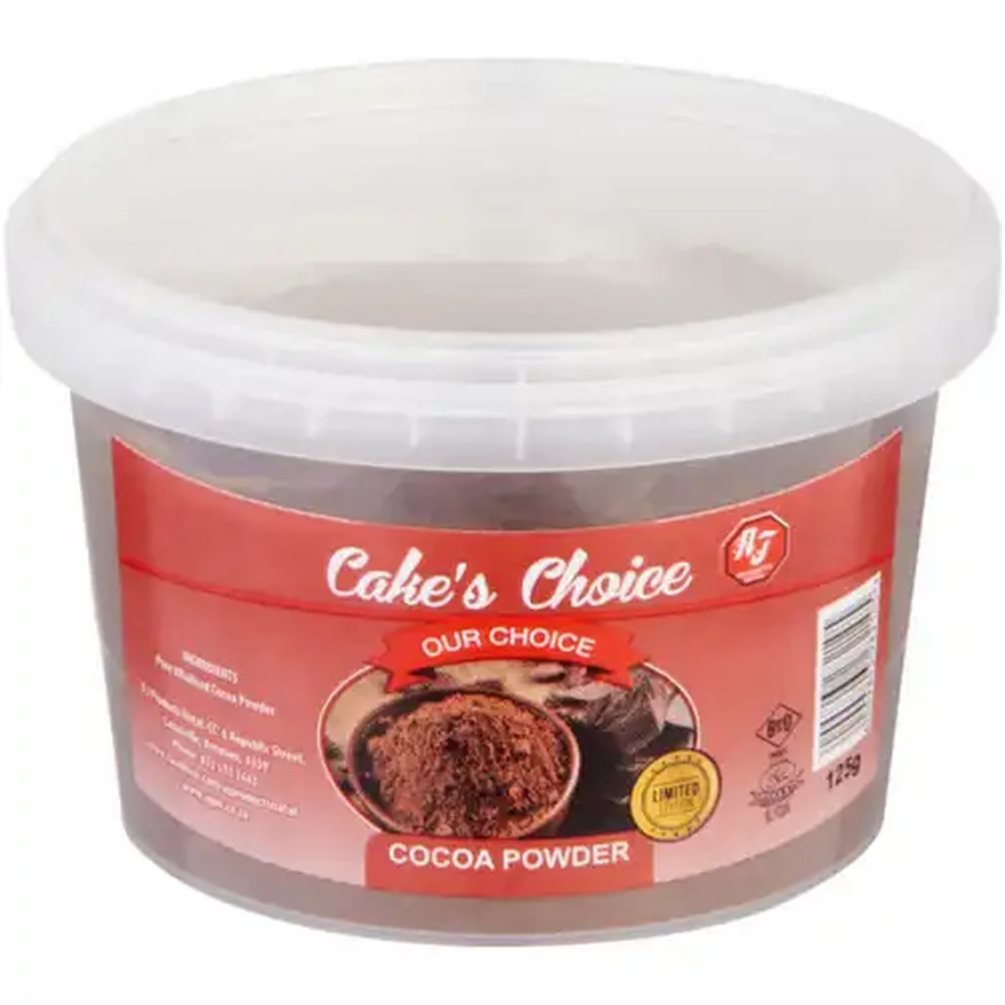 Image of Cake's Choice Cocoa Powder 125g