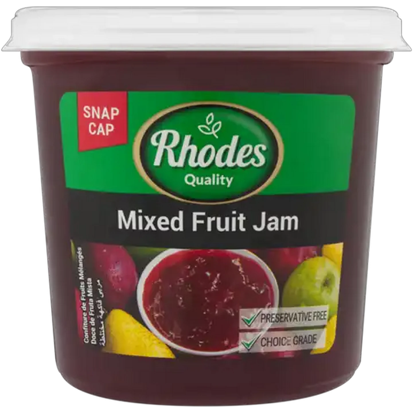 Image of Rhodes Quality Mixed Fruit Jam 600g