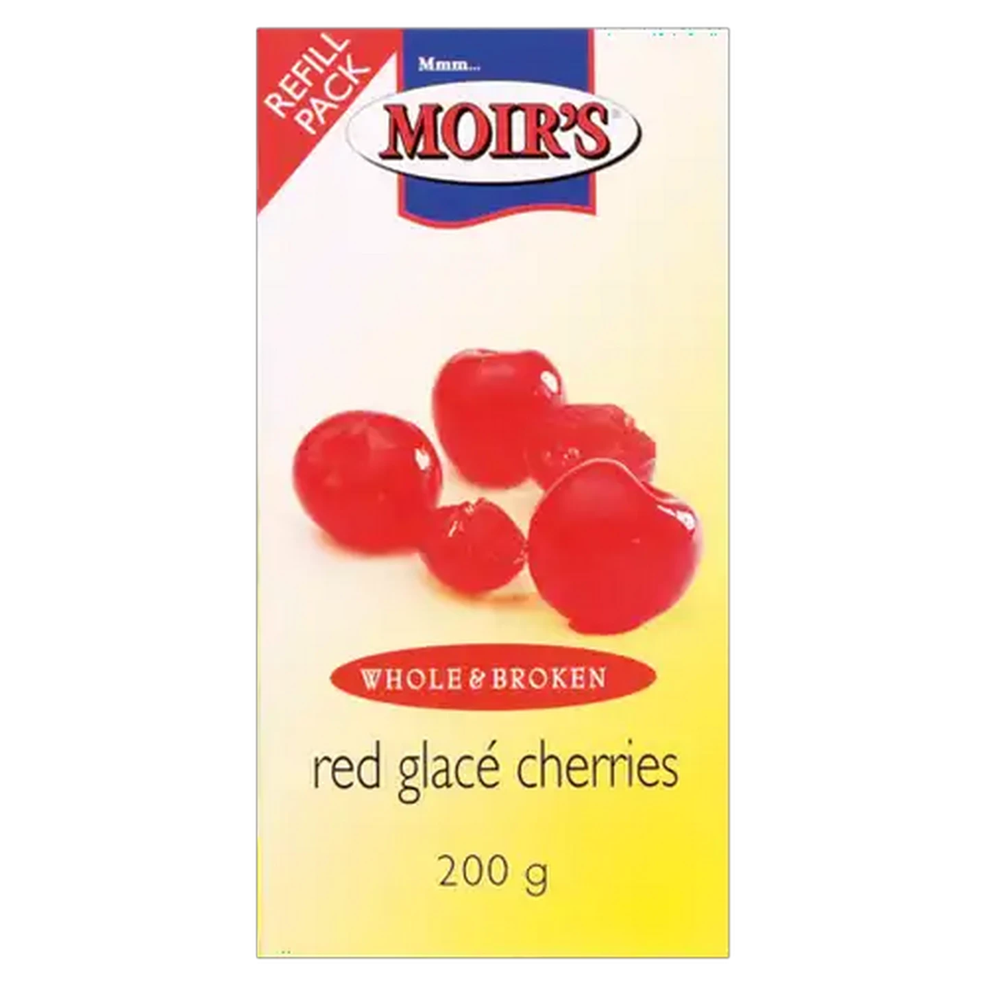 Image of Moir's Whole & Broken Cherries 200g