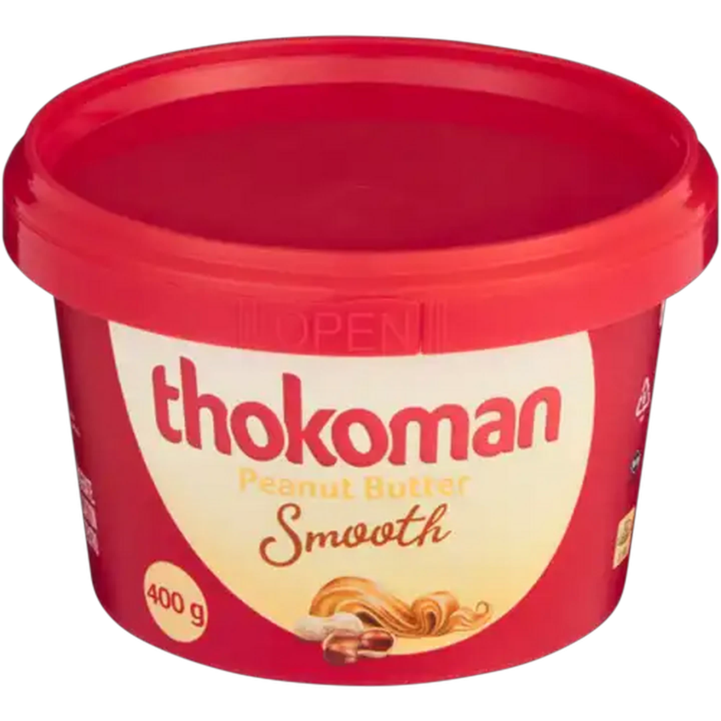 Image of Thokoman Smooth Peanut Butter 400g