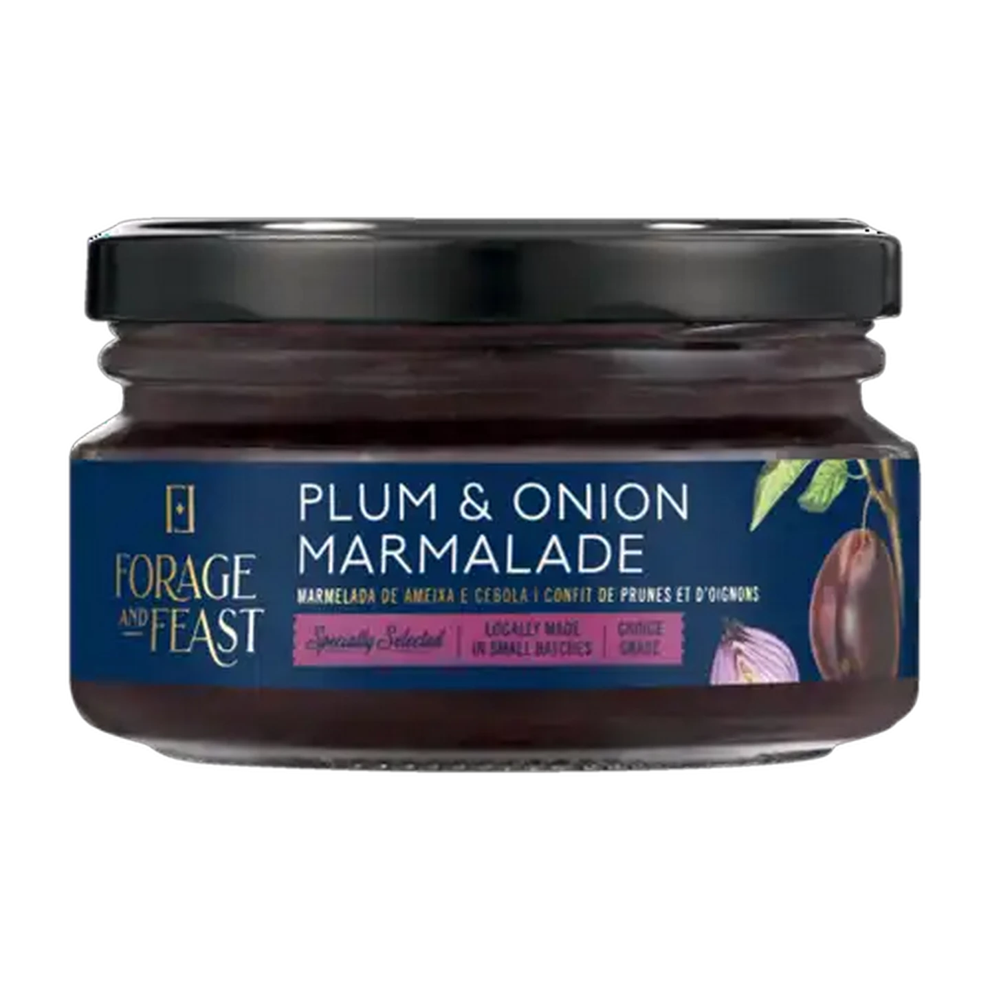 Image of Forage And Feast Plum & Onion Marmalade 200g
