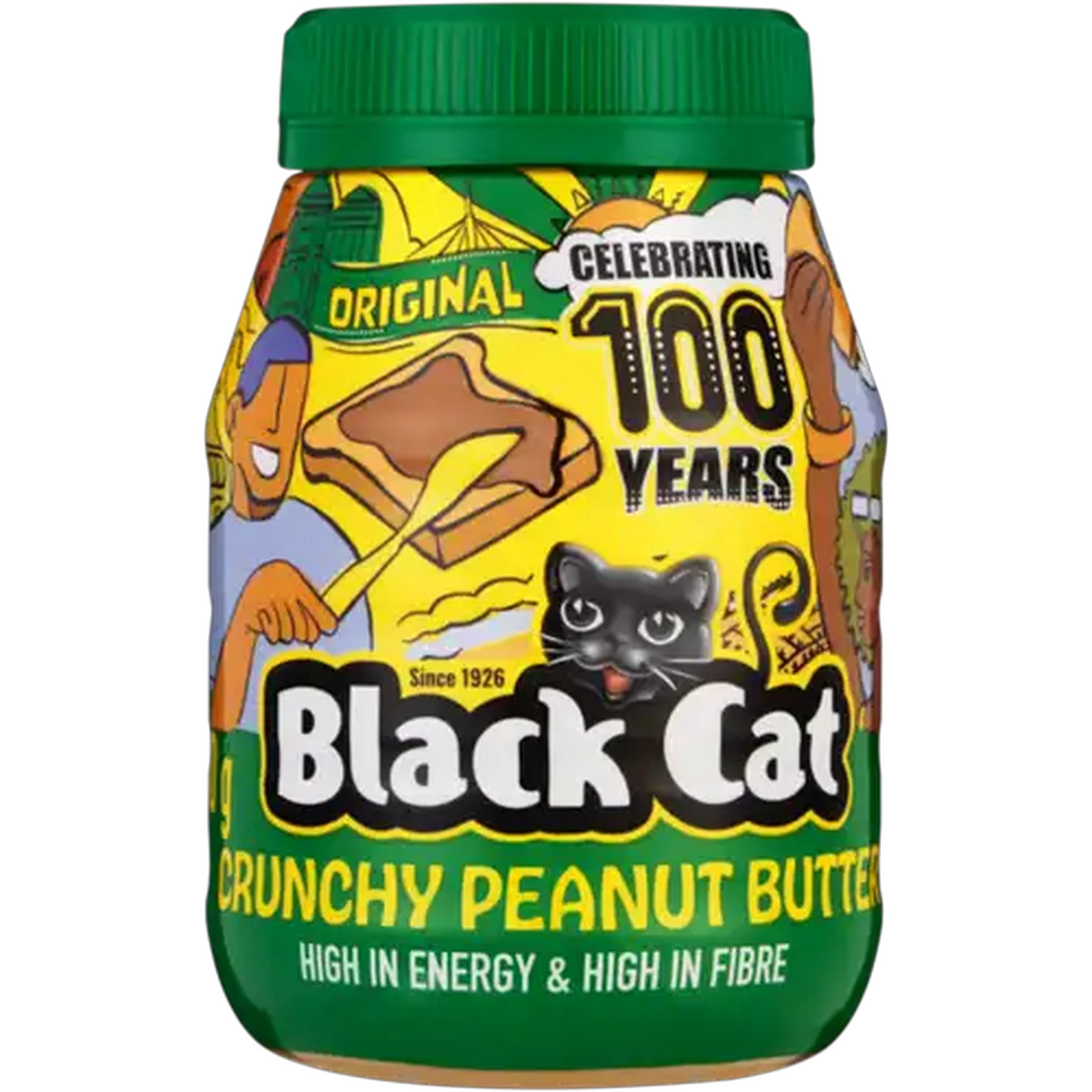 Image of Black Cat Crunchy Peanut Butter 800g