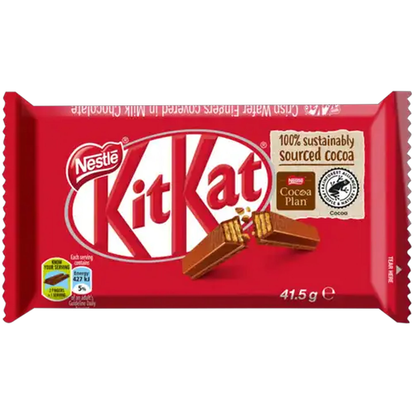 Image of Nestlé KitKat Milk Chocolate Crisp Wafer Fingers 41.5g