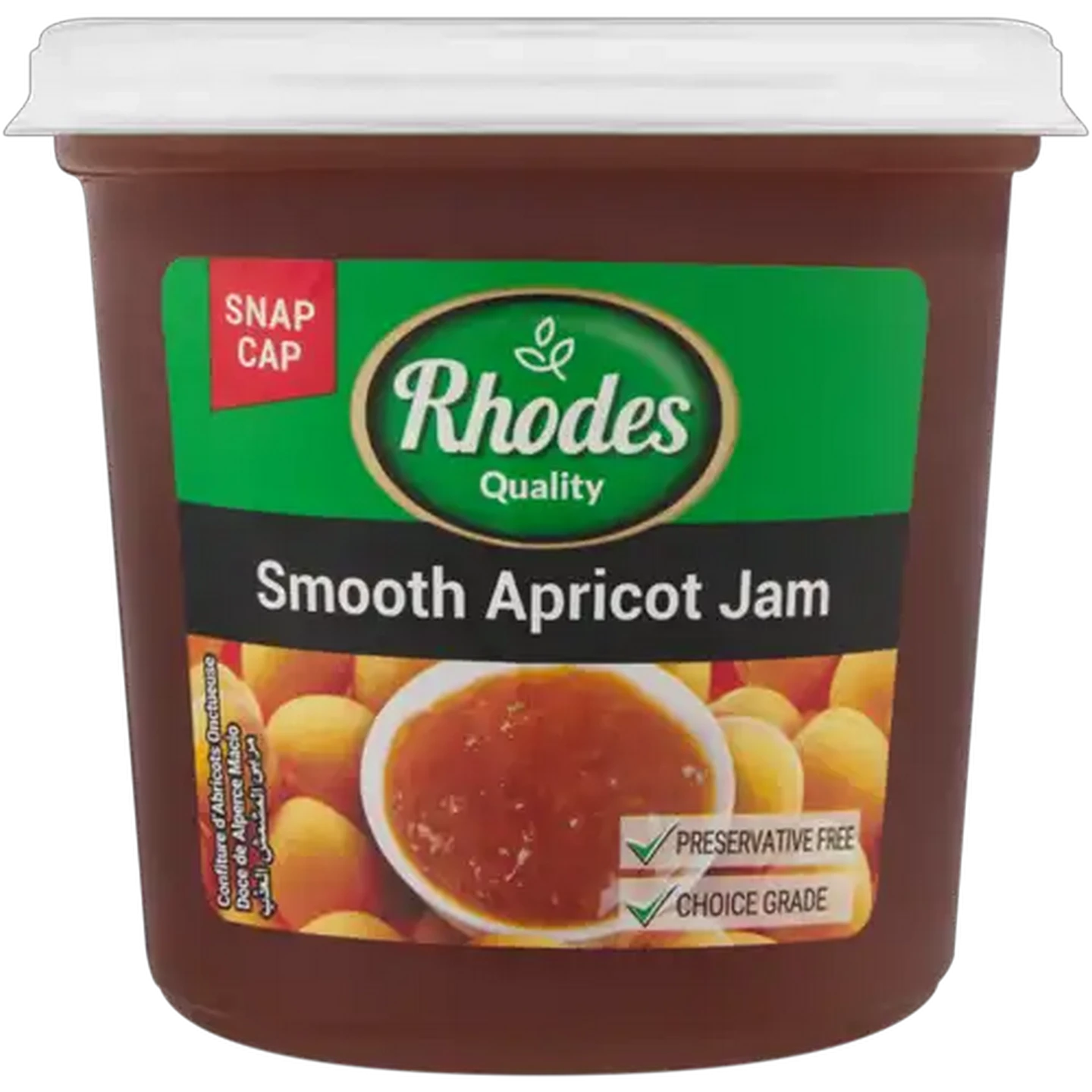 Image of Rhodes Quality Apricot Jam 600g