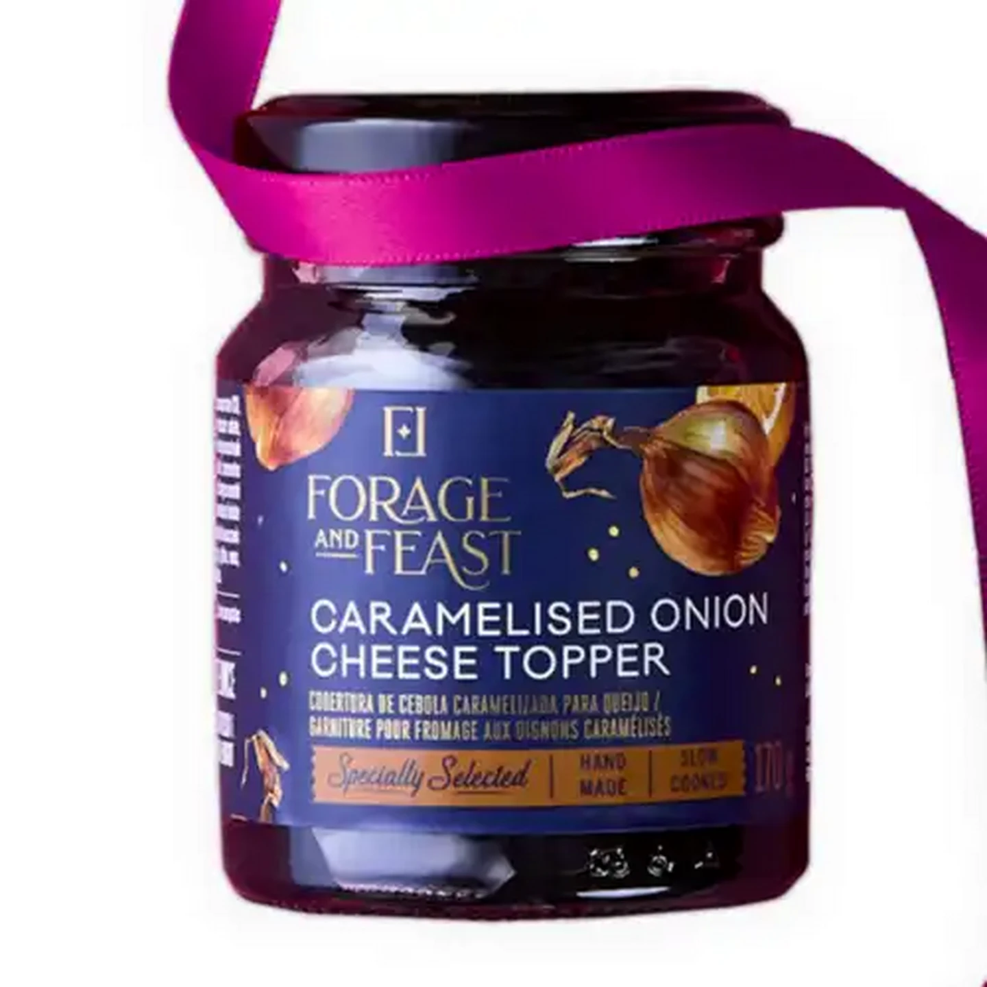 Image of Forage And Feast Caramelised Onion Cheese Topper Jam 170g