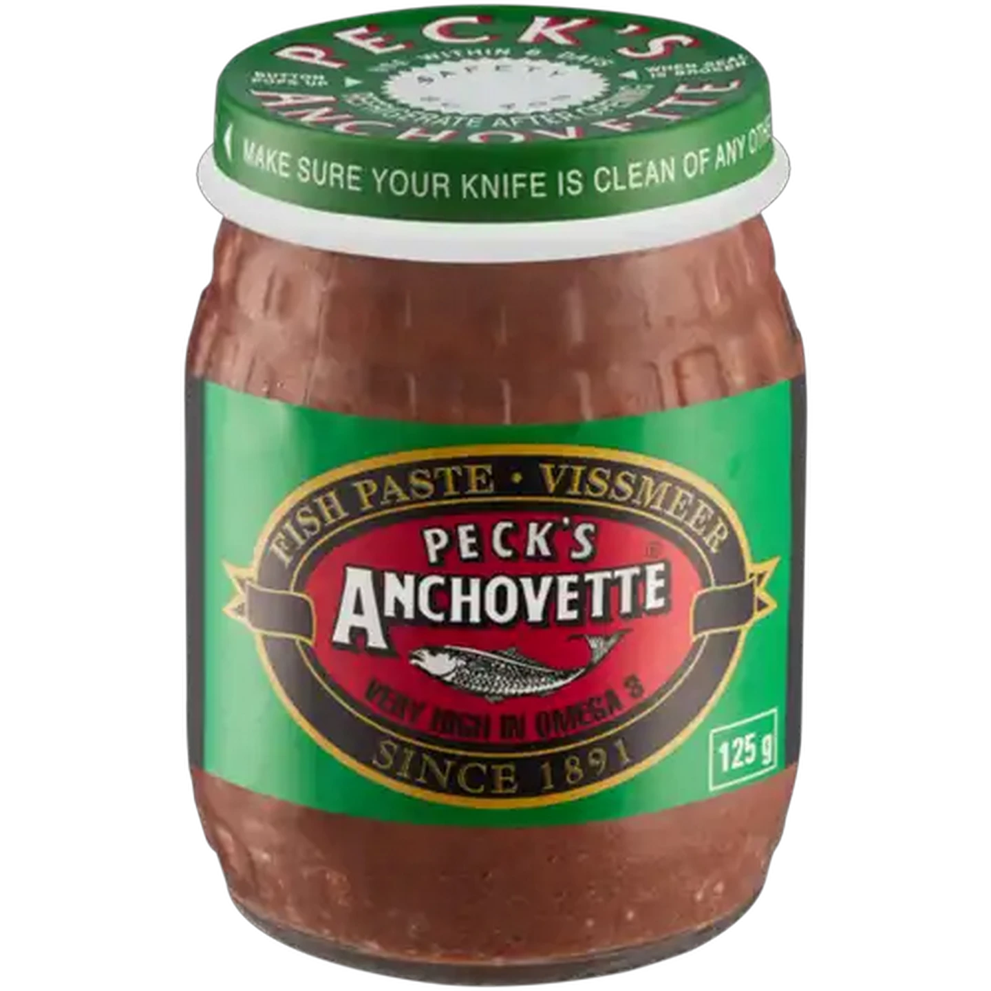Image of Peck's Anchovette Fish Paste 125g