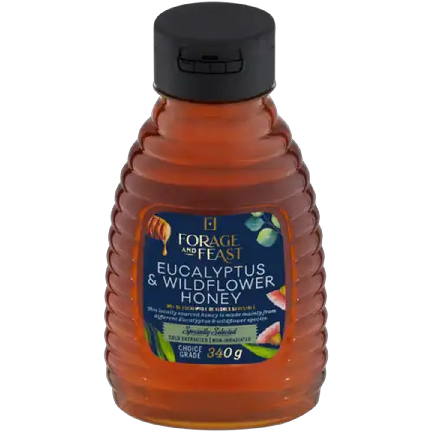 Image of Forage And Feast Eucalyptus & Wildflower Honey 340g