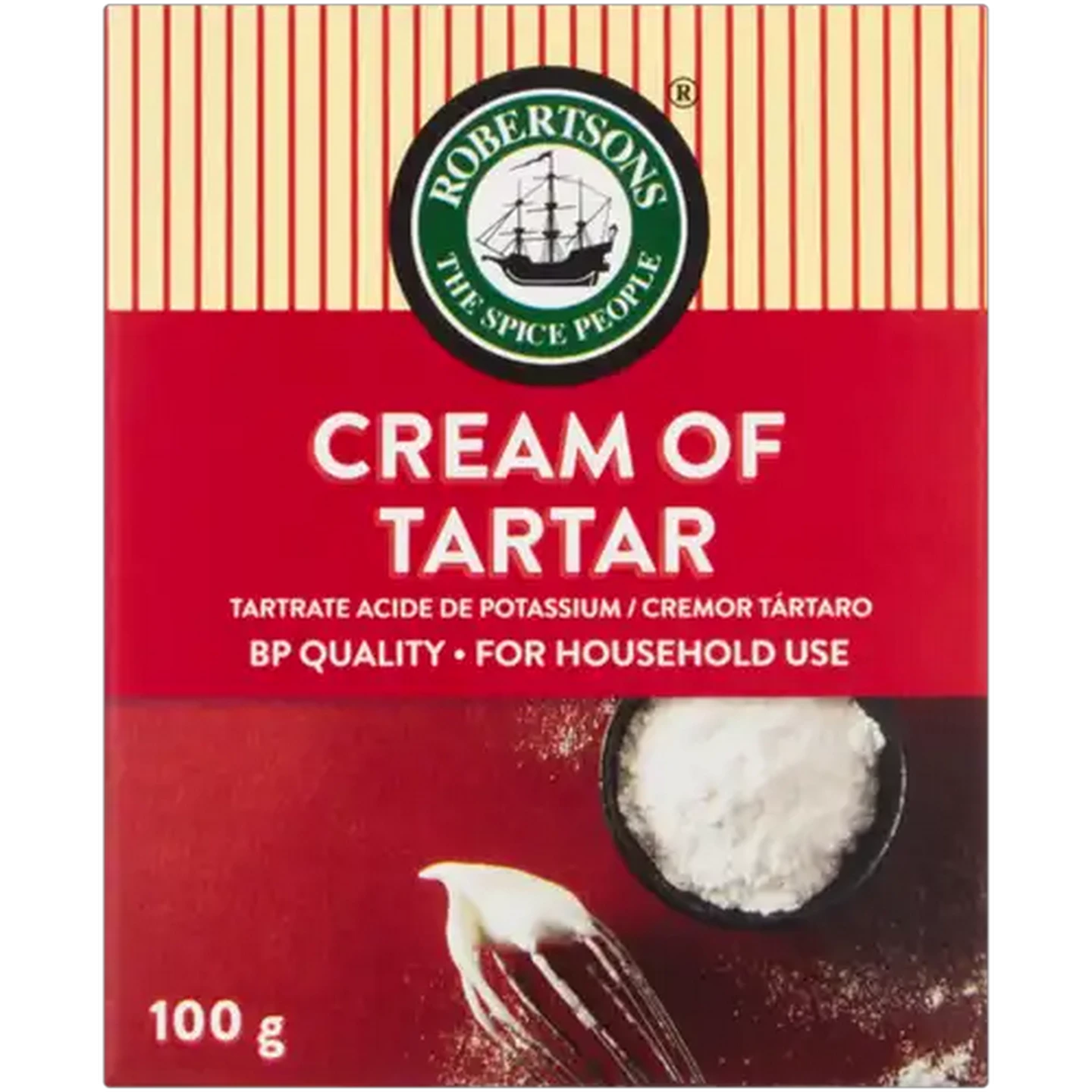 Image of Robertsons Cream Of Tartar 100g