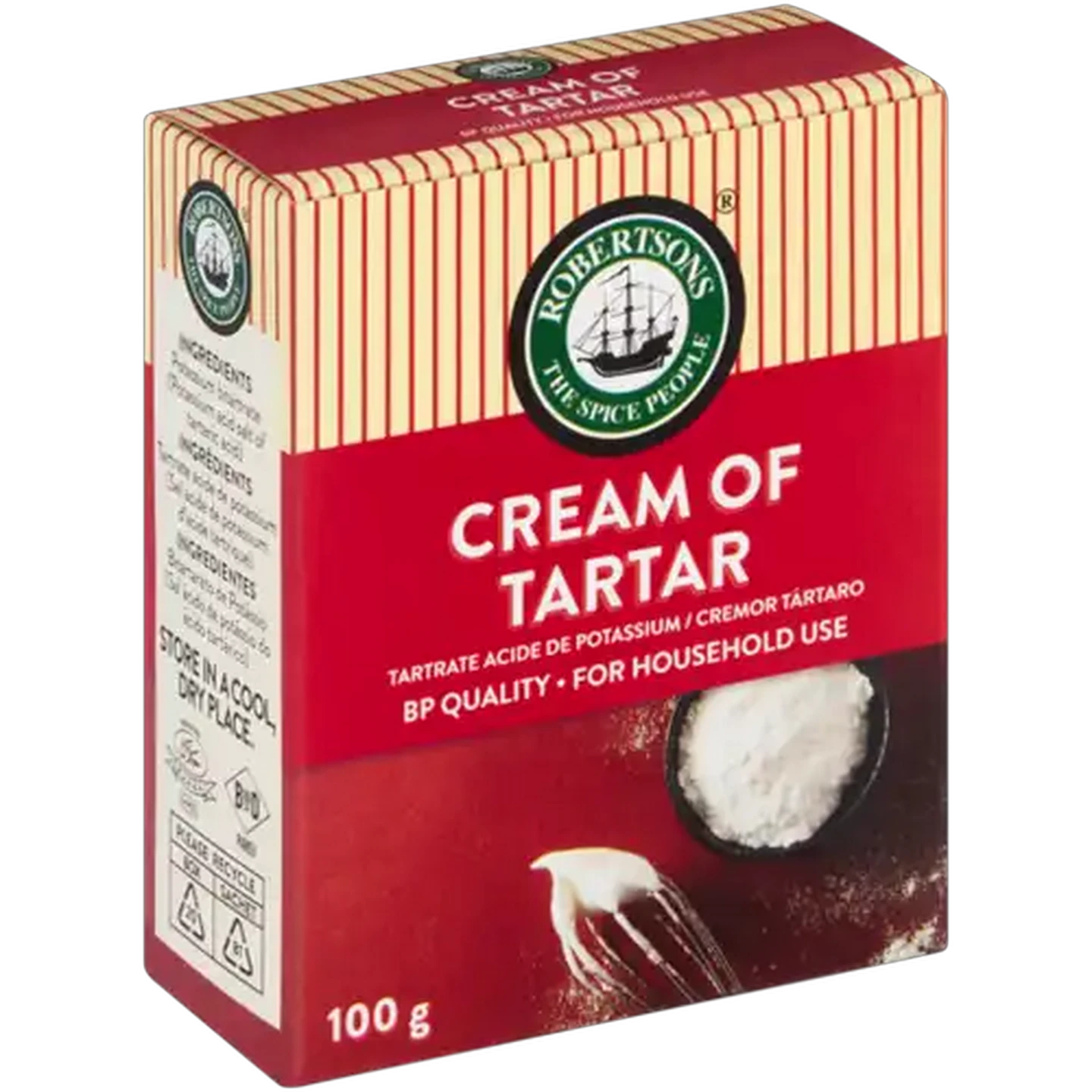 Image of Robertsons Cream Of Tartar 100g