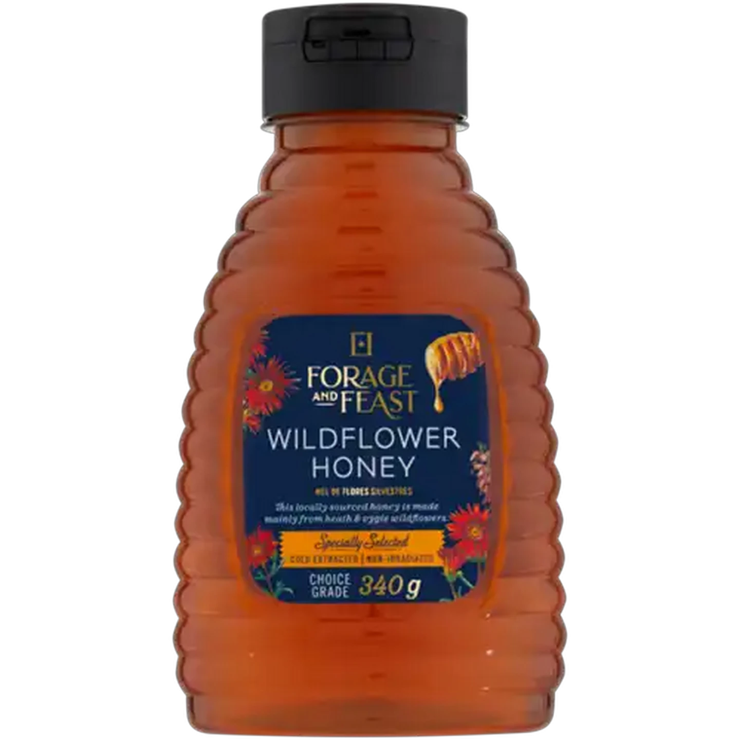 Image of Forage And Feast Wildflower Honey 340g