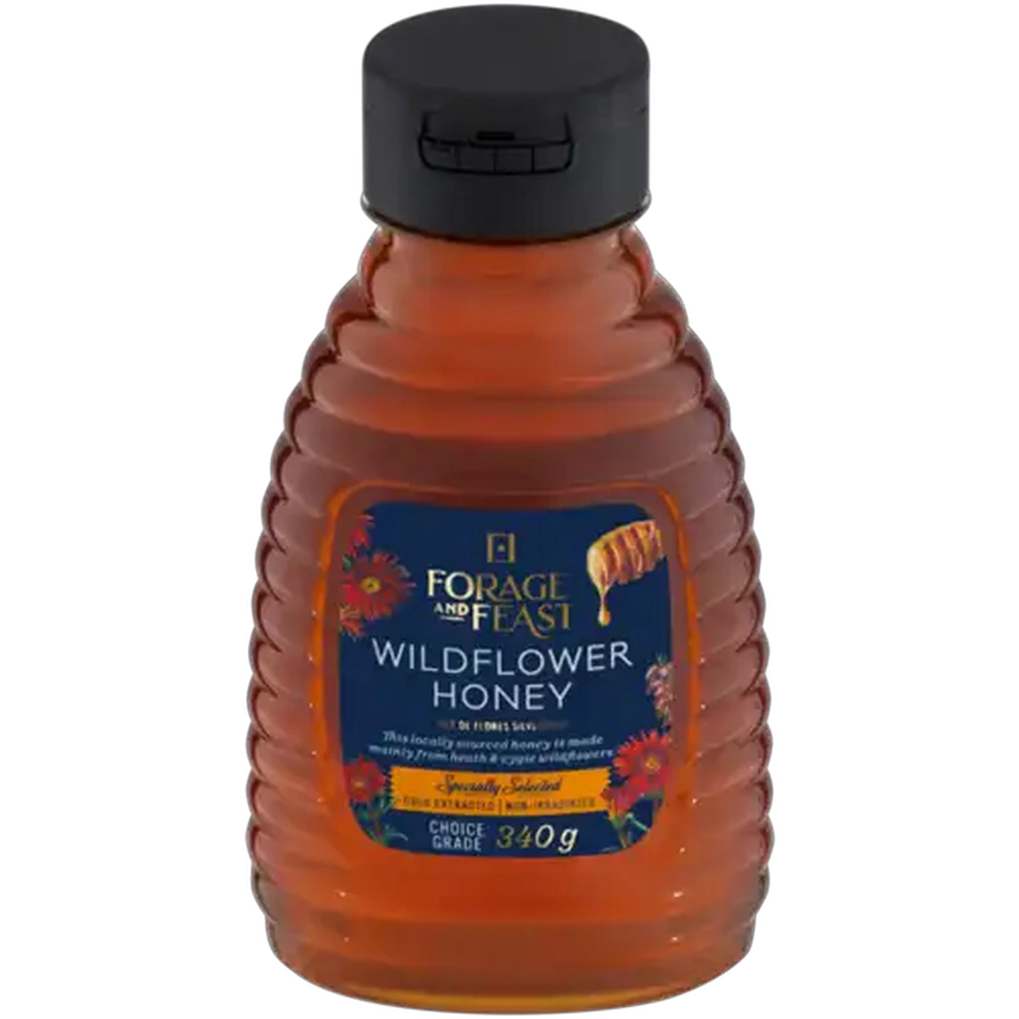 Image of Forage And Feast Wildflower Honey 340g
