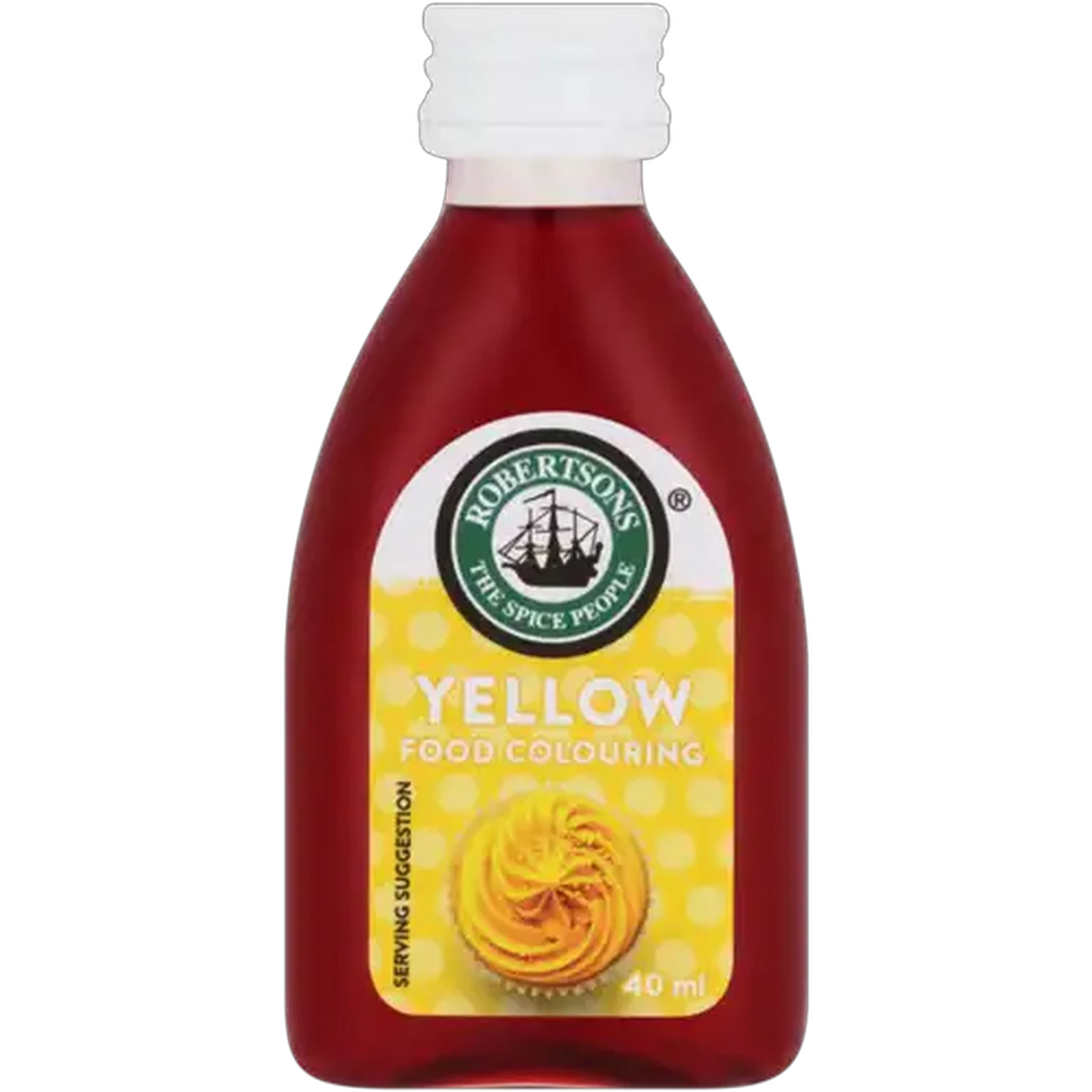 Image of Robertsons Yellow Food Colouring 40ml