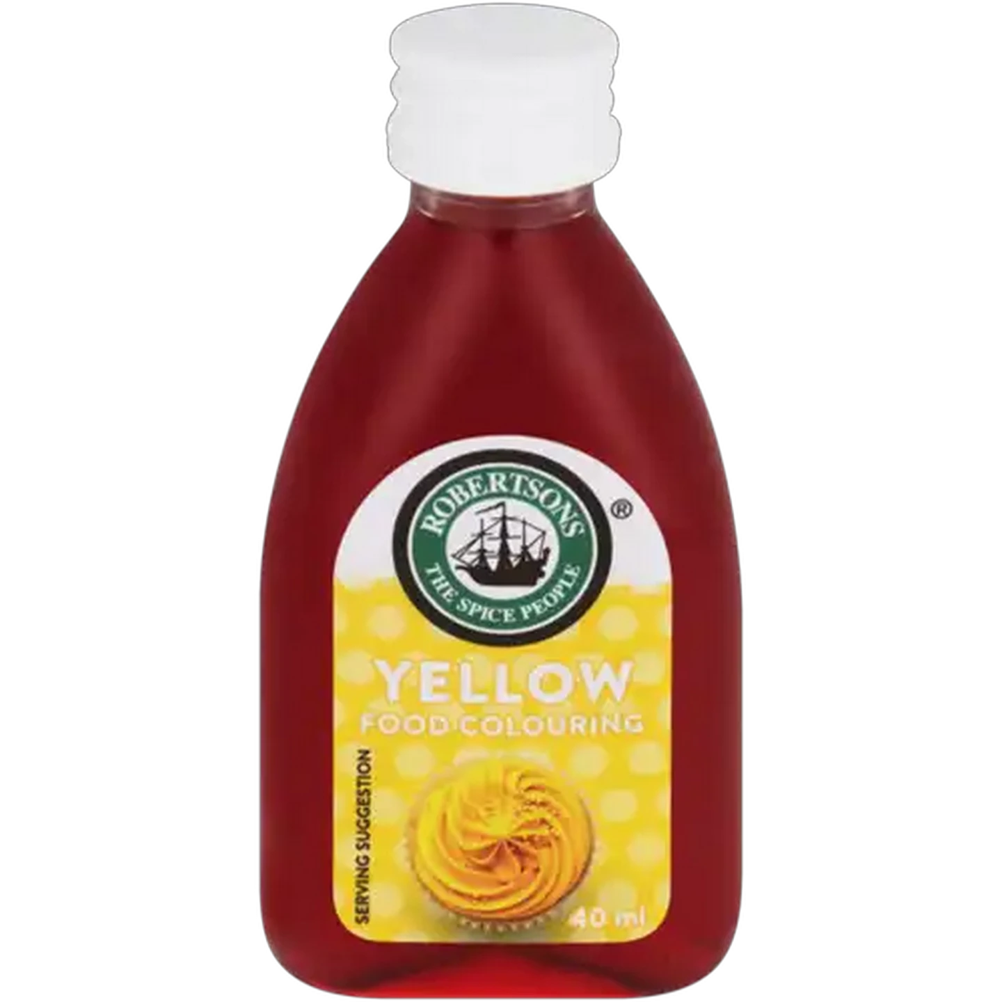 Image of Robertsons Yellow Food Colouring 40ml