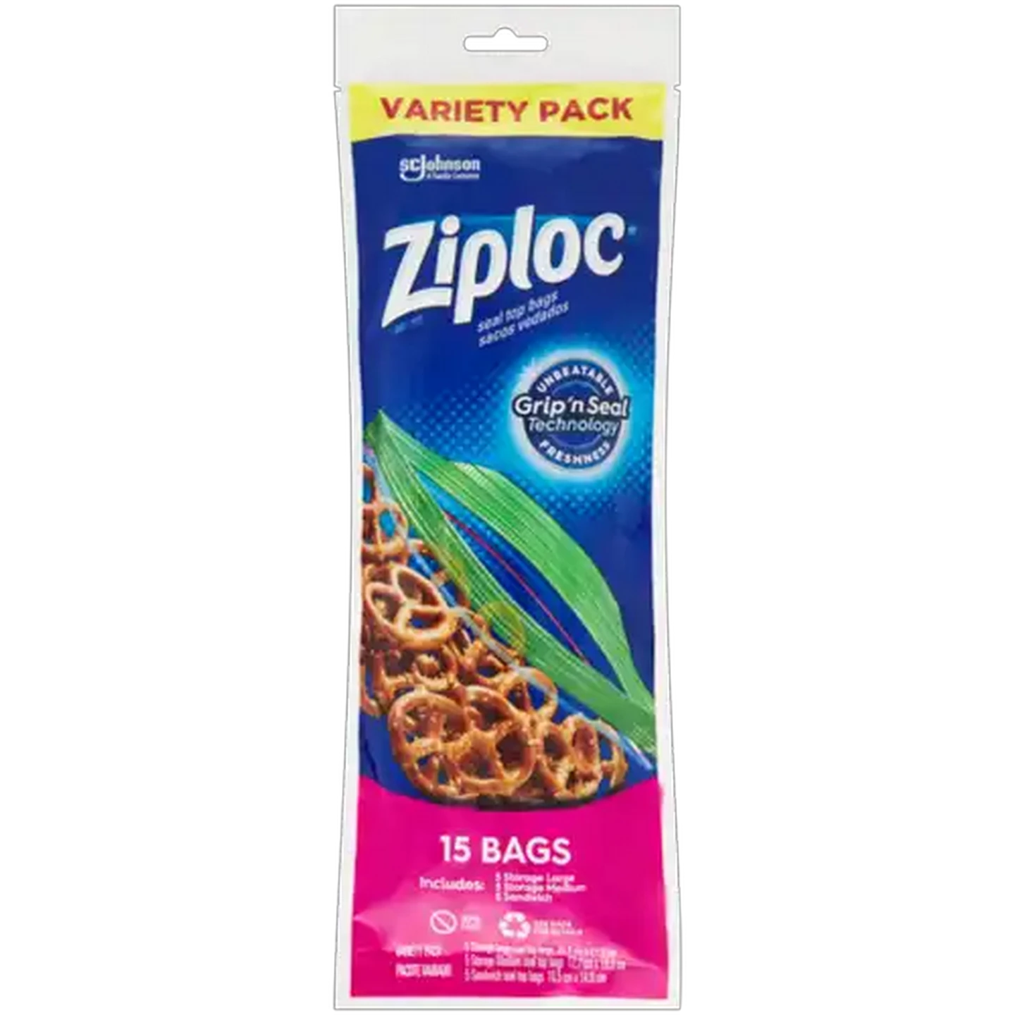Checkers Sixty60 | Ziploc Variety Pack Bags 15 Pack