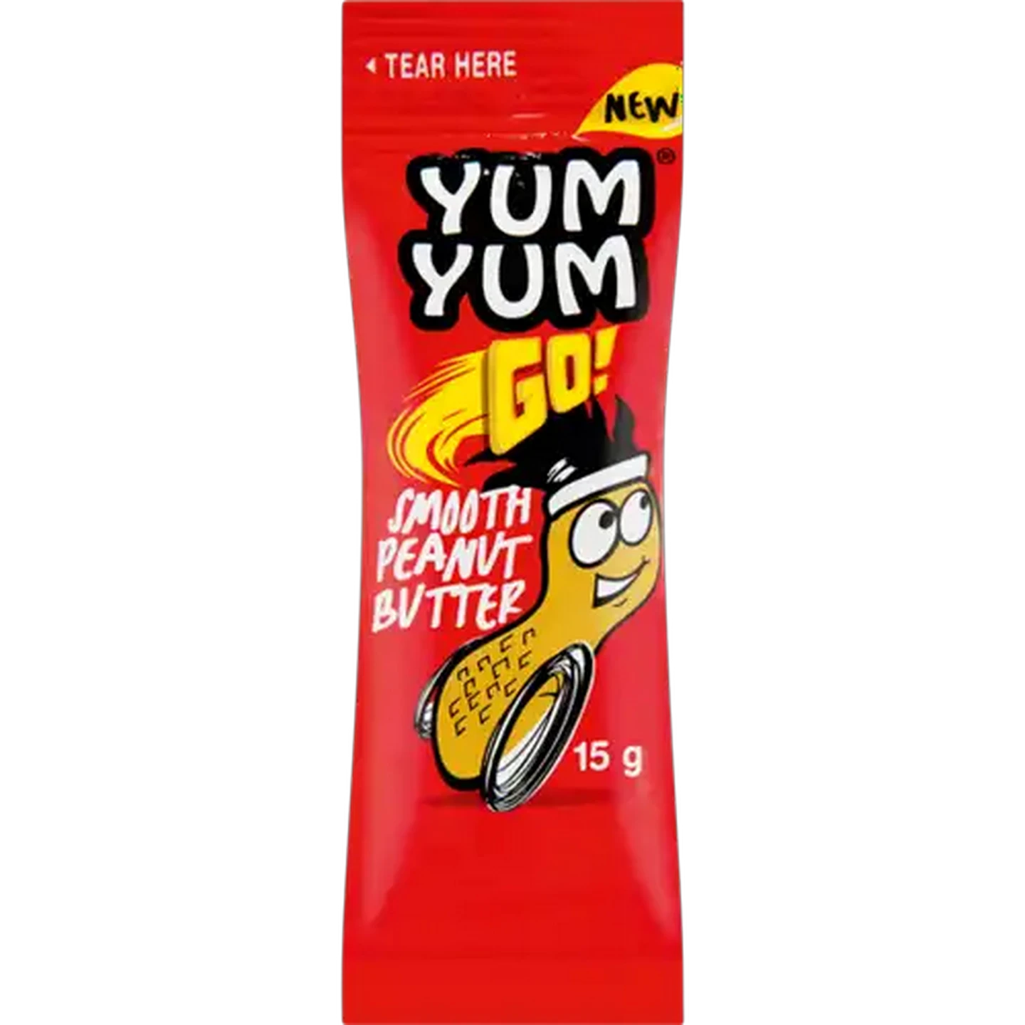 Image of Yum Yum Smooth Peanut Butter Sachet 15g