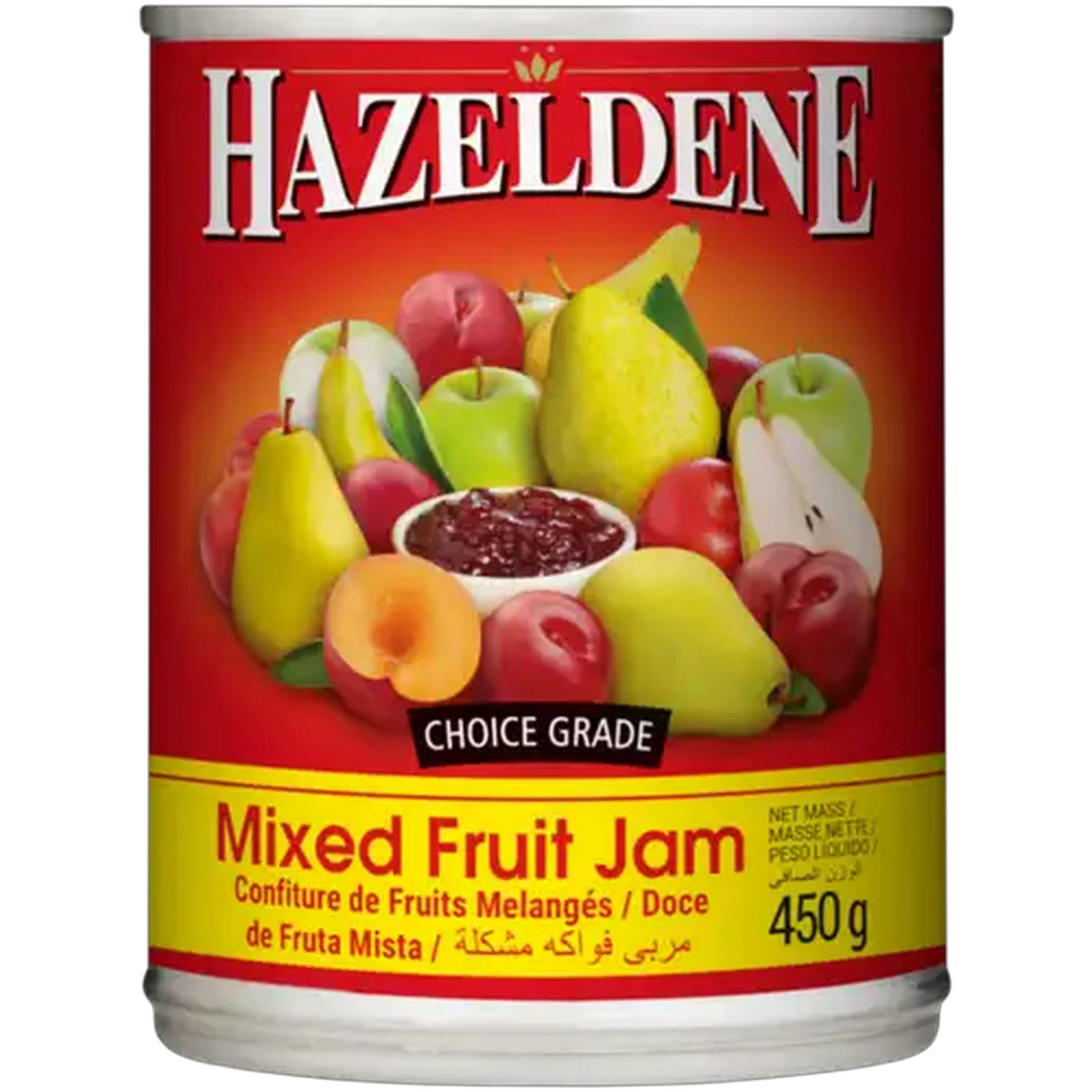 Image of Hazeldene Mixed Fruit Jam 450g