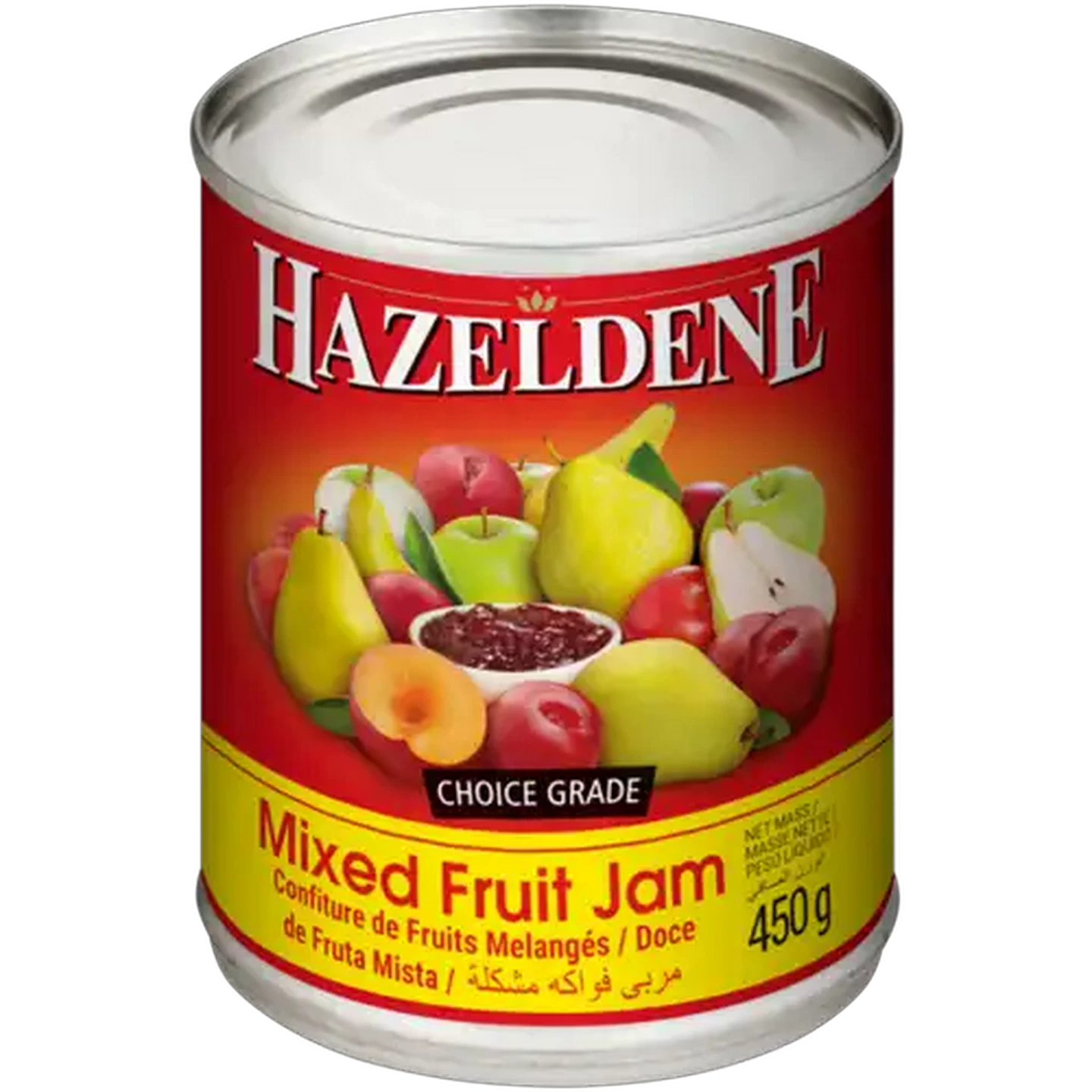 Image of Hazeldene Mixed Fruit Jam 450g