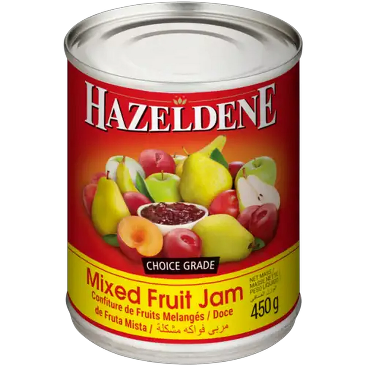 Image of Hazeldene Mixed Fruit Jam 450g
