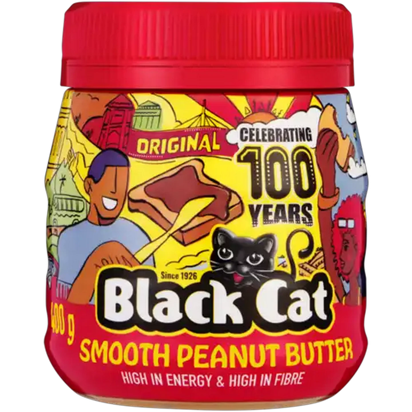 Image of Black Cat Smooth Peanut Butter 400g