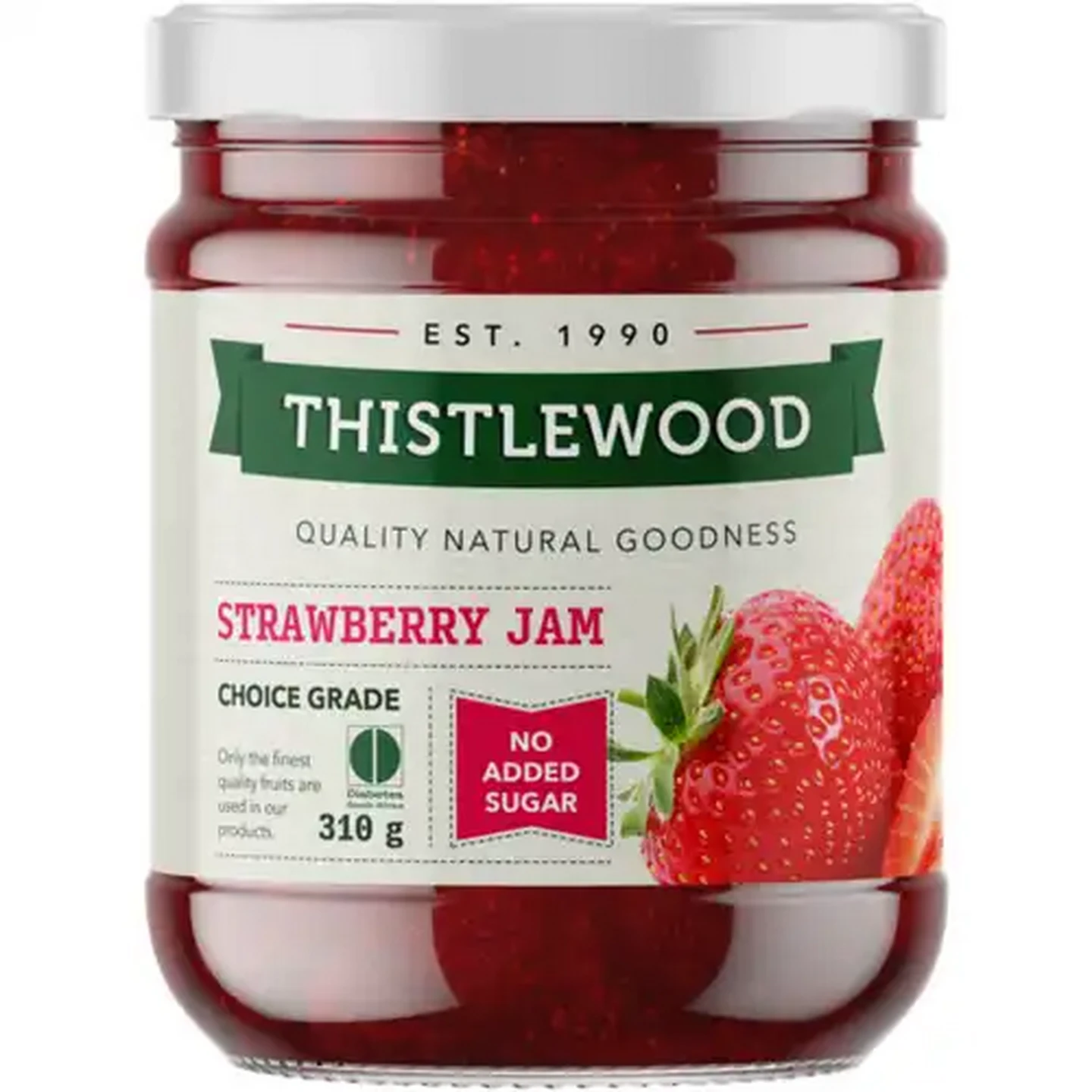 Image of Thistlewood Strawberry Jam 310g