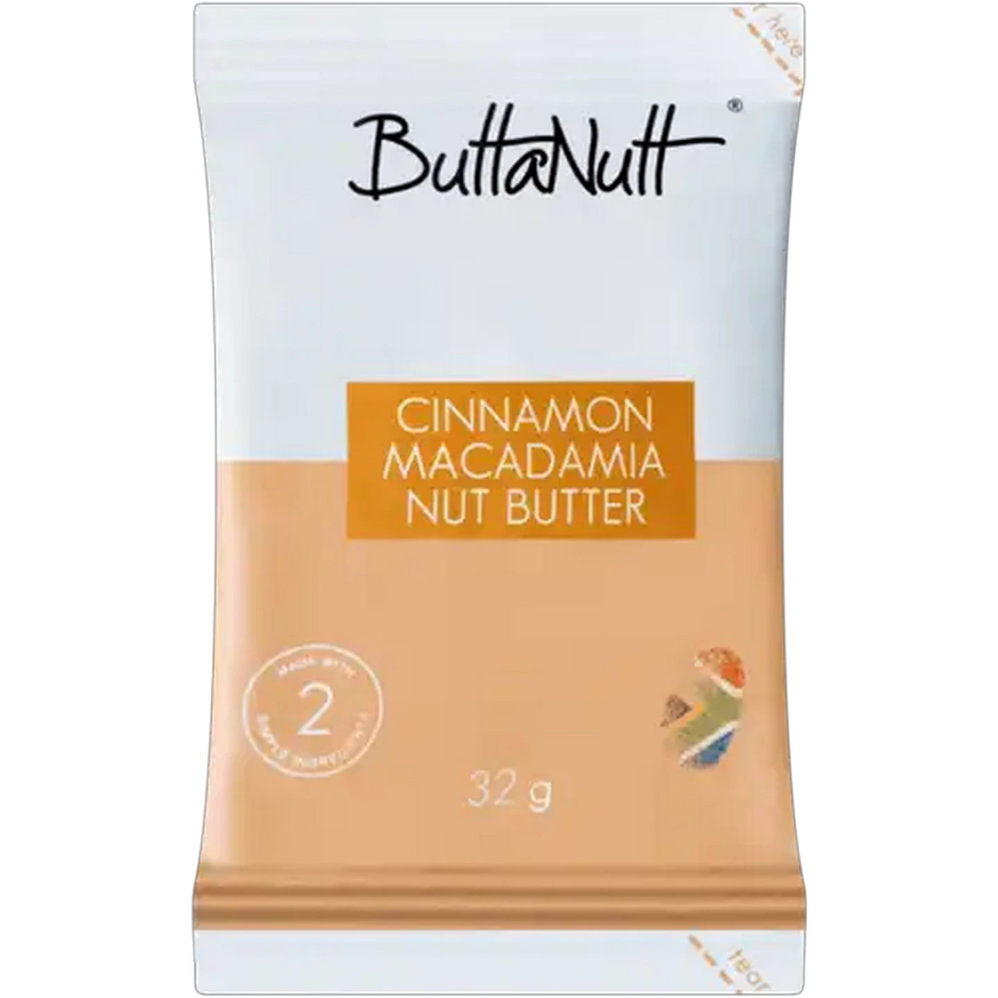 Image of ButtaNutt Cinnamon Macadamia Nut Butter 32g