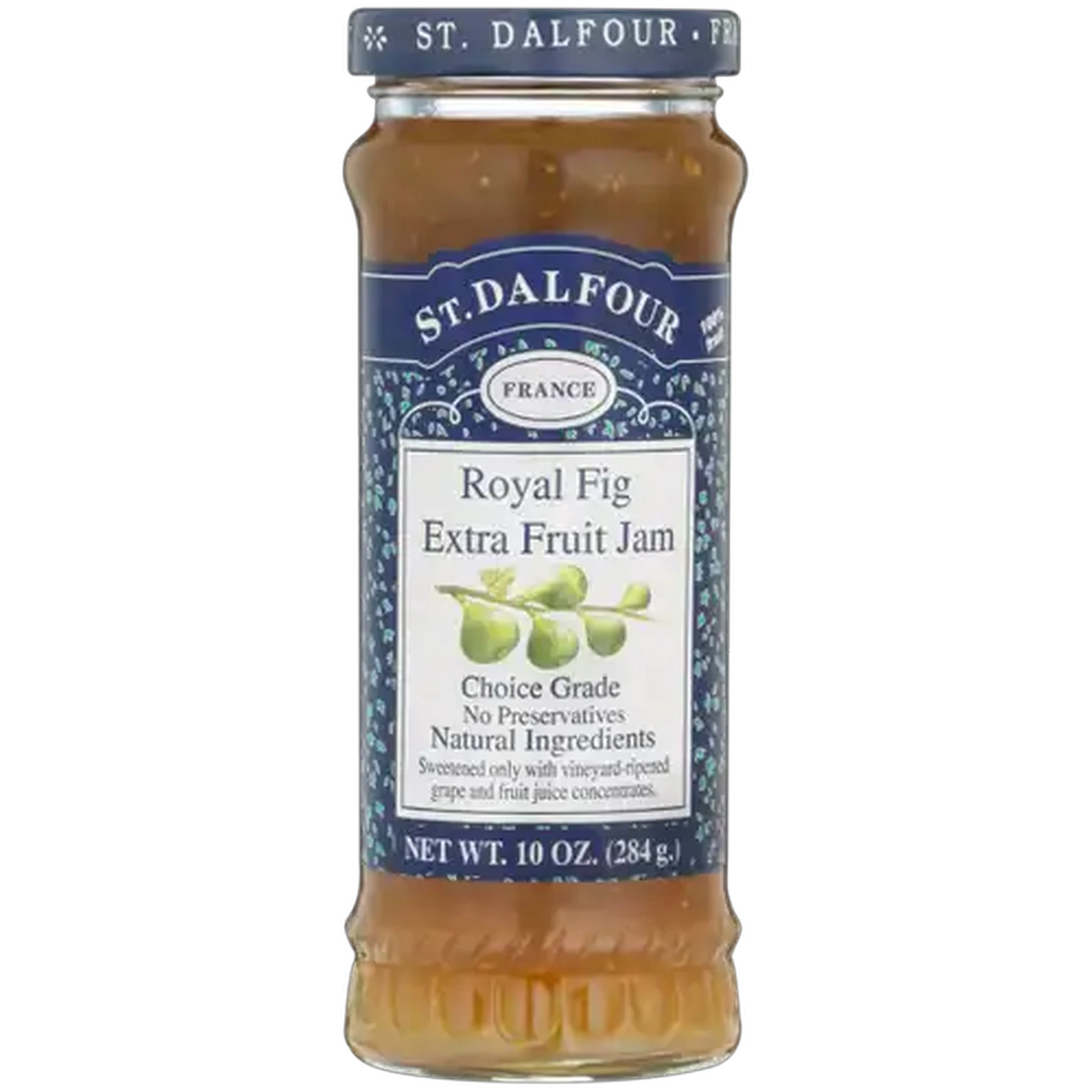 Image of St. Dalfour Royal Fig Extra Fruit Jam Bottle 284g