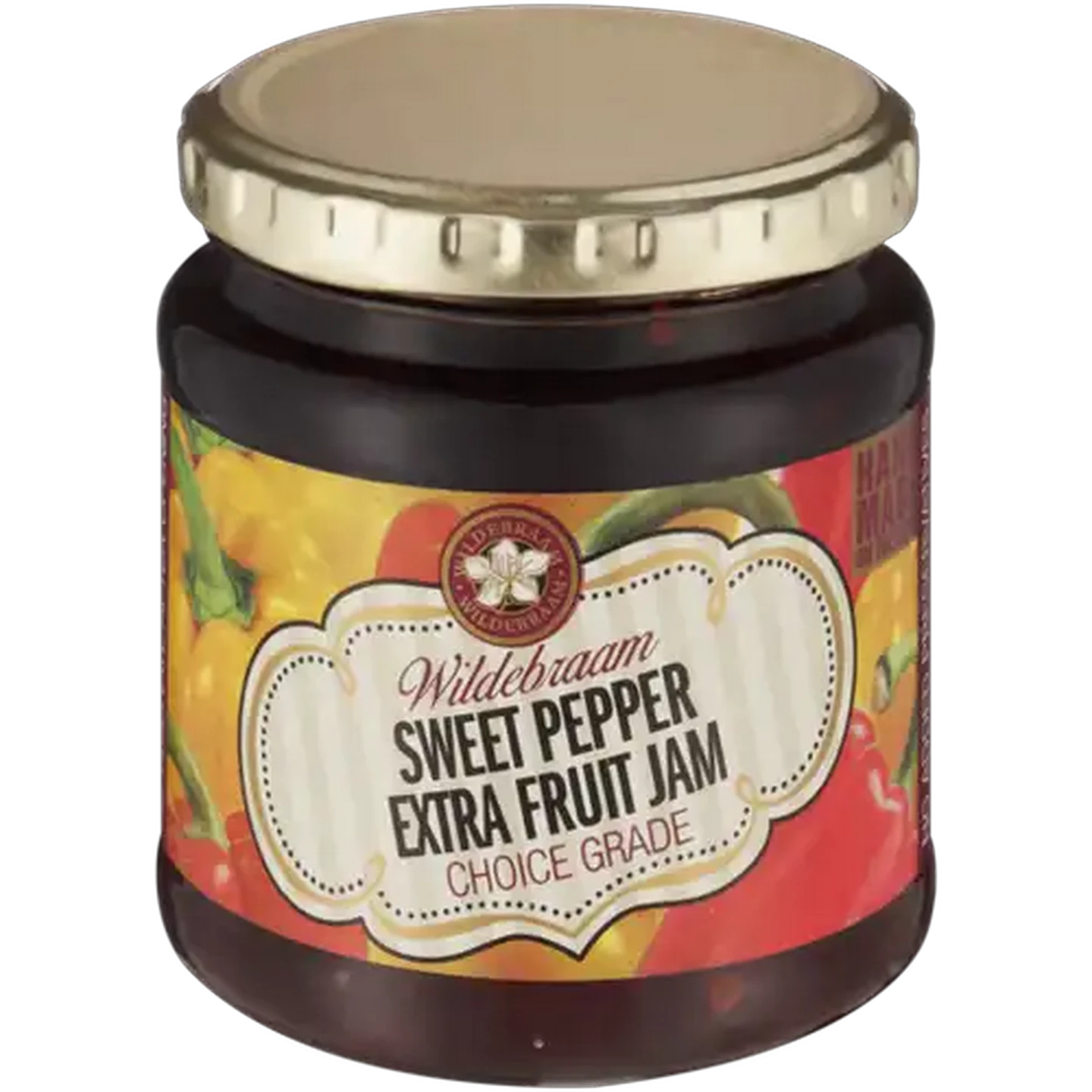 Image of Wildebraam Sweet Pepper Extra Fruit Jam 340g