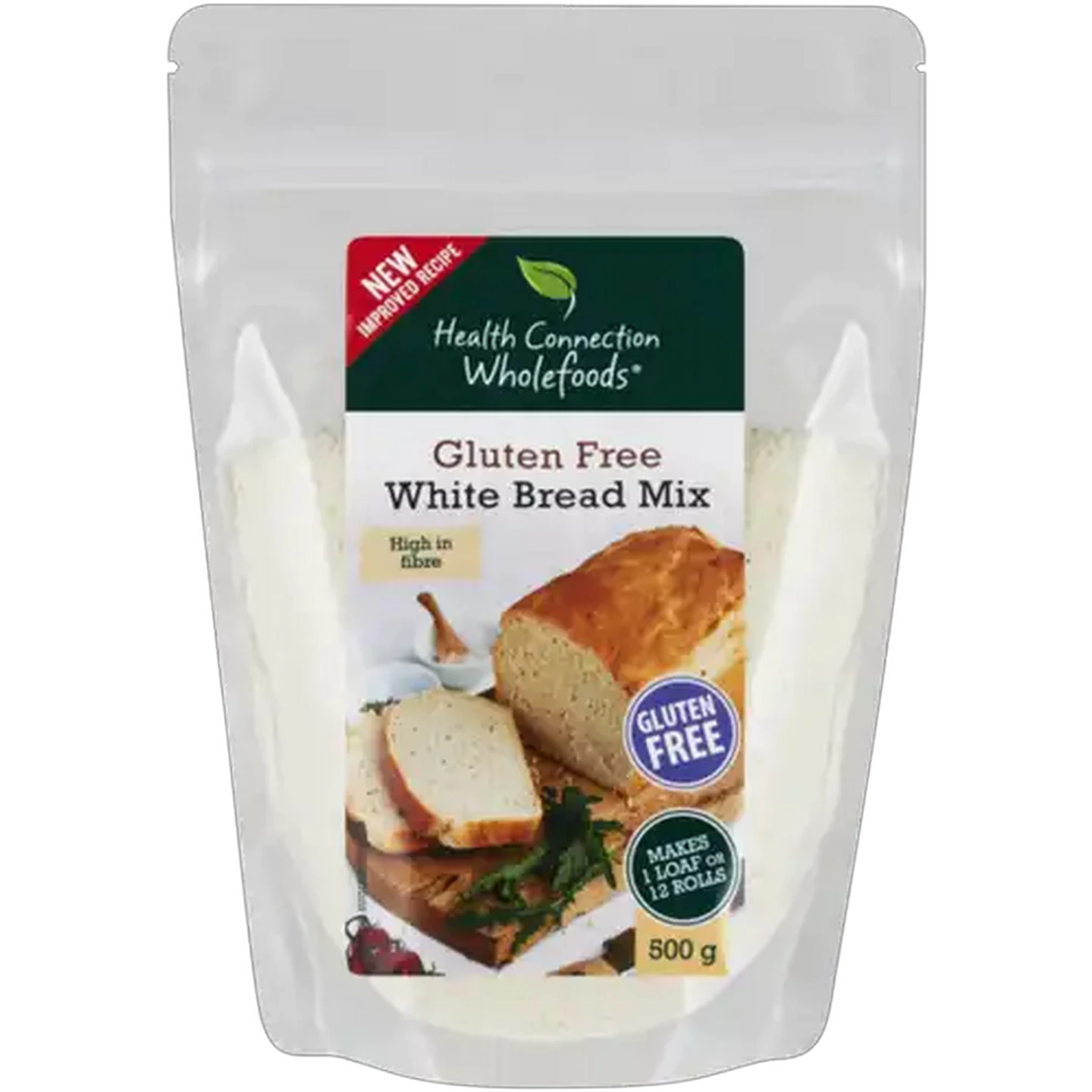 Image of Health Connection Wholefoods Gluten Free White Bread Mix 500g