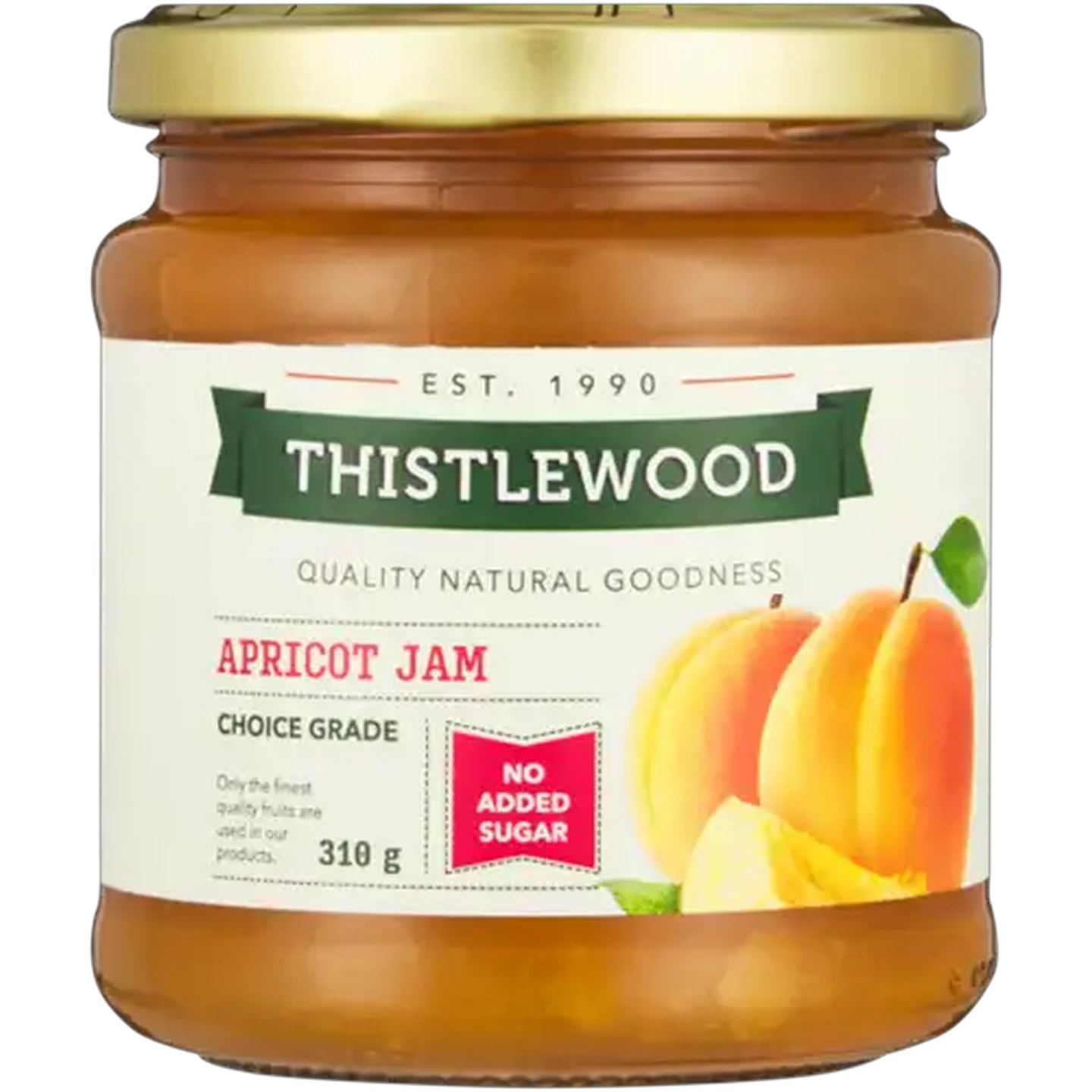 Image of Thistlewood Apricot Jam 310g