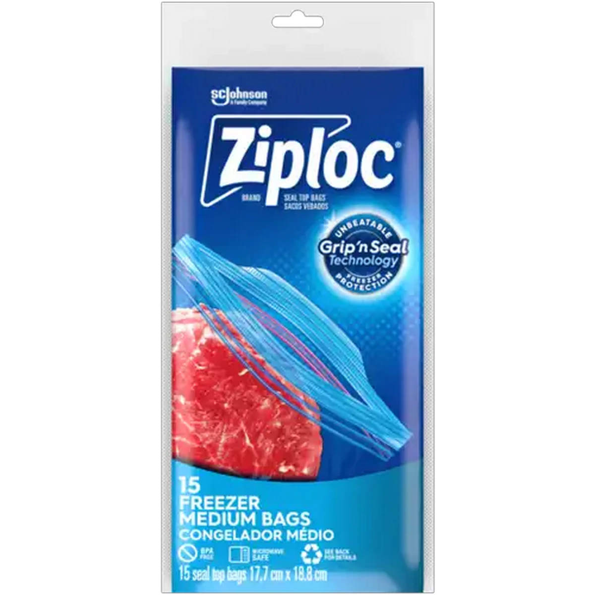 冷凍PM60 PL60 ADL60 Checkers Sixty60 | Ziploc Freezer Bags 15 Pack