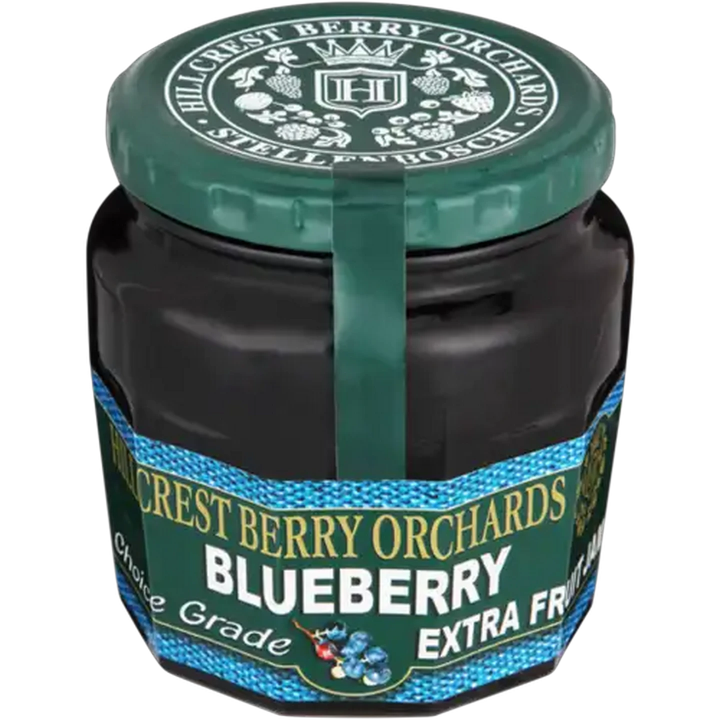 Image of Hillcrest Berry Orchards Blueberry Extra Fruit Jam Jar 300g
