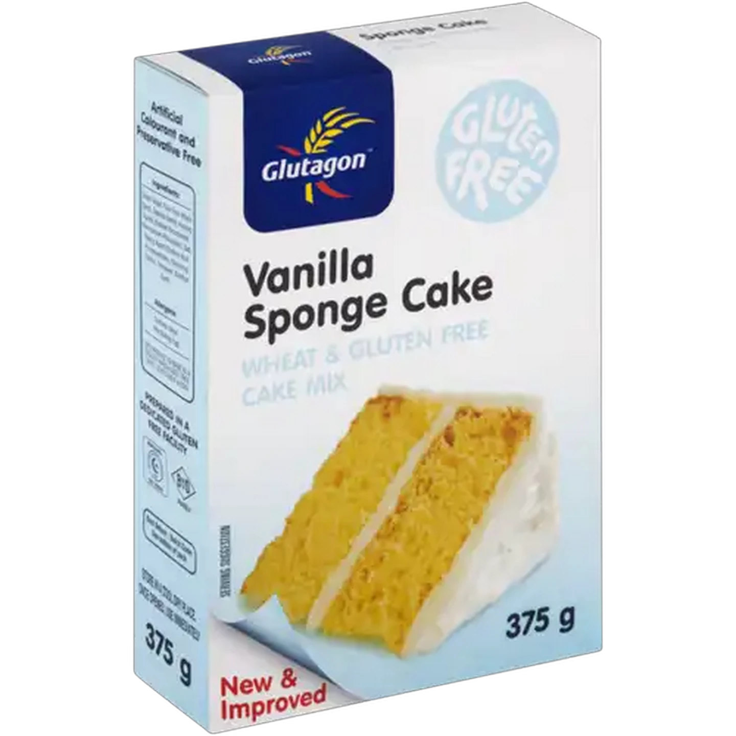 Image of Glutagon Vanilla Sponge Cake Mix 375g