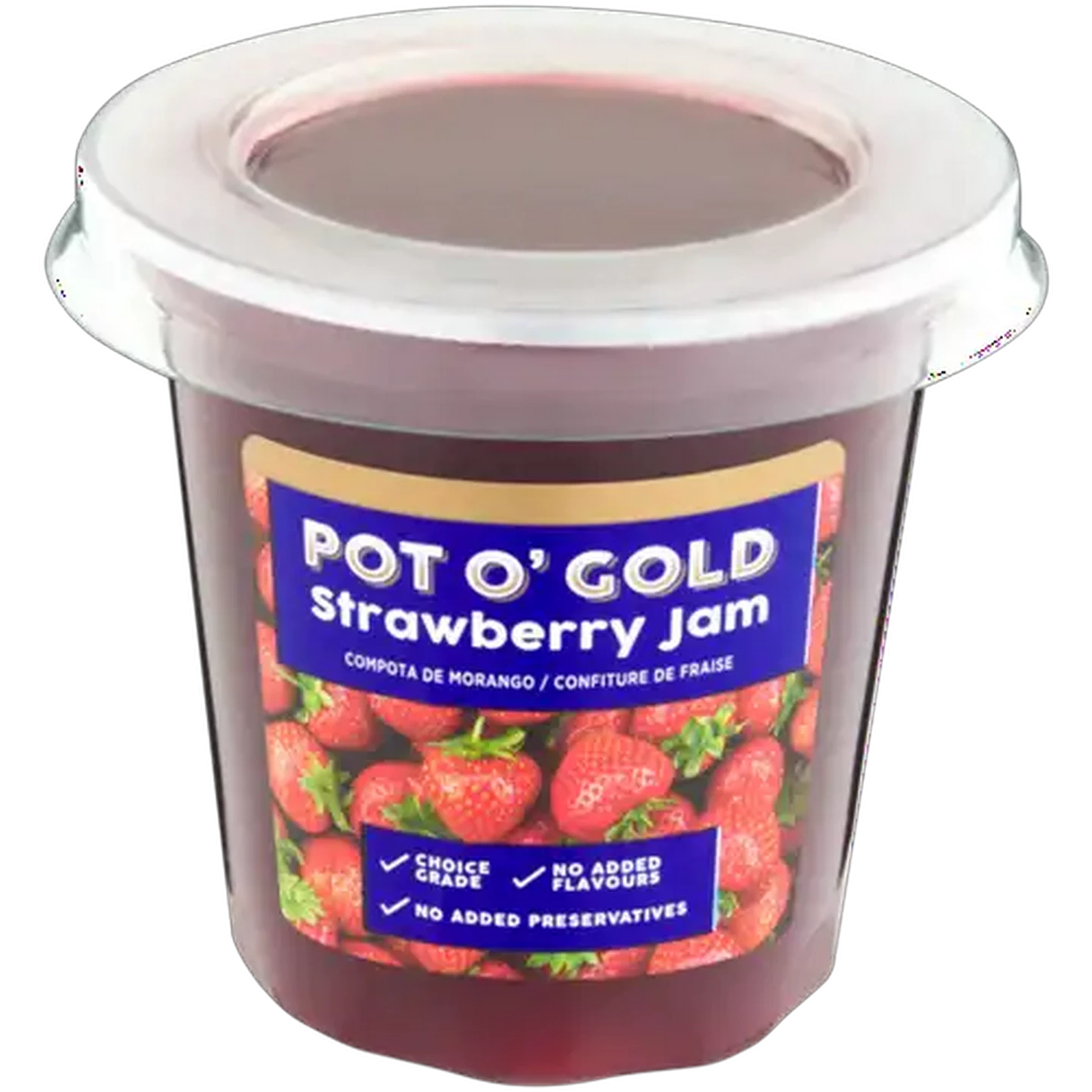 Image of Pot O' Gold Strawberry Flavoured Jam 290g