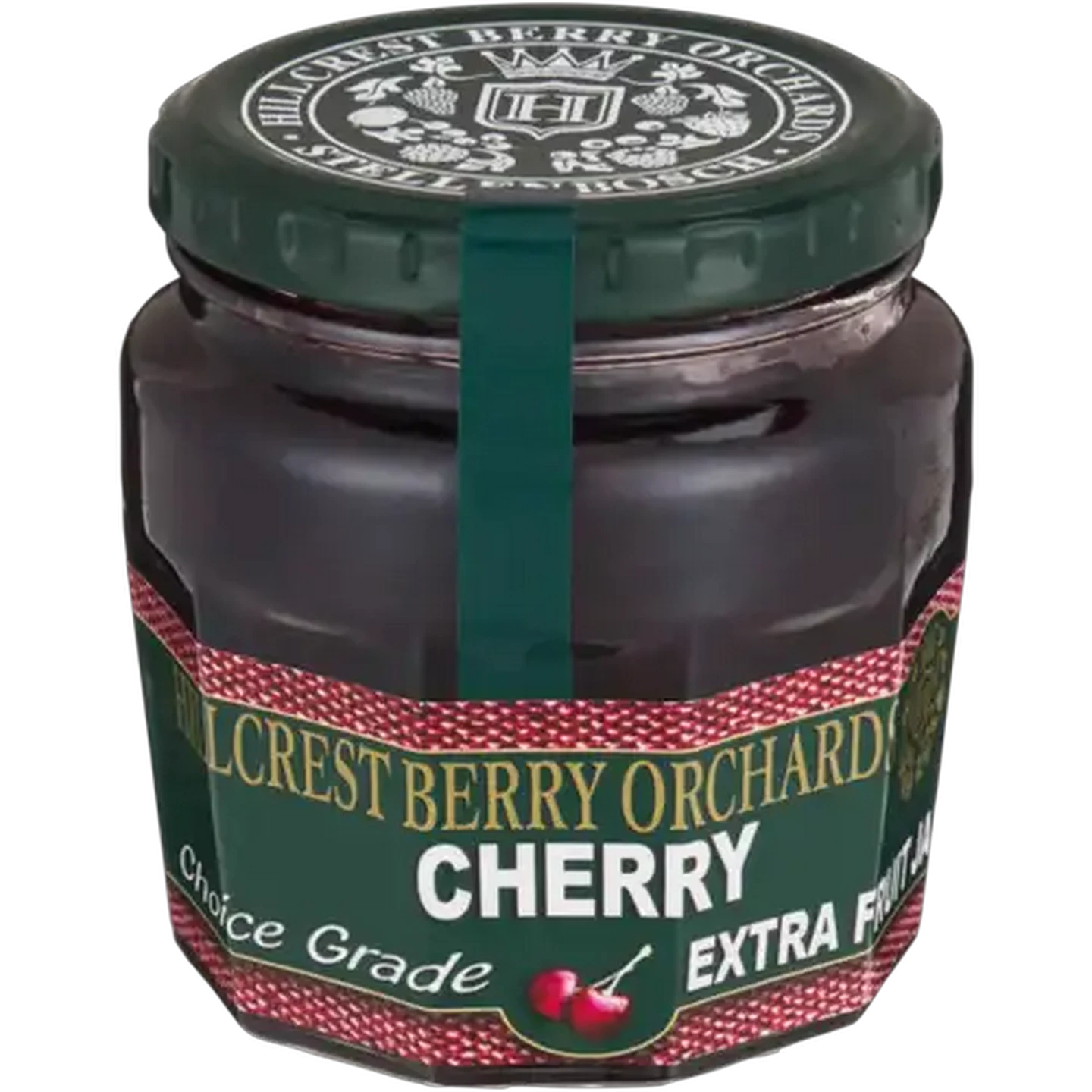 Image of Hillcrest Berry Orchards Cherry Extra Fruit Jam Jar 300g