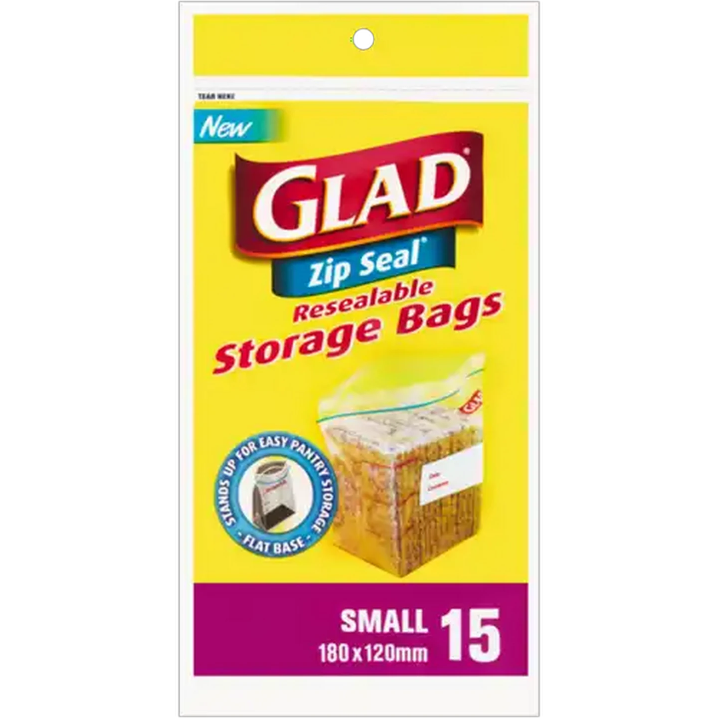 Checkers Sixty60 | Glad Zip Seal Small Resealable Storage Bags 15 Pack