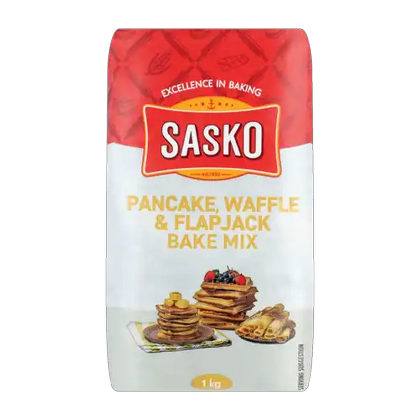 Image of SASKO Pancake, Waffle & Flapjack Bake Mix 1kg