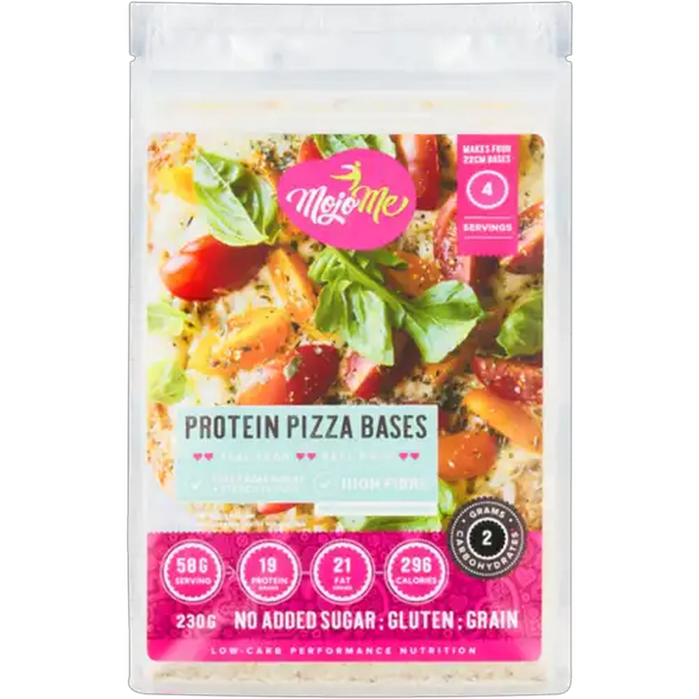 Image of MojoMe Protein Pizza Bases Mix 230g