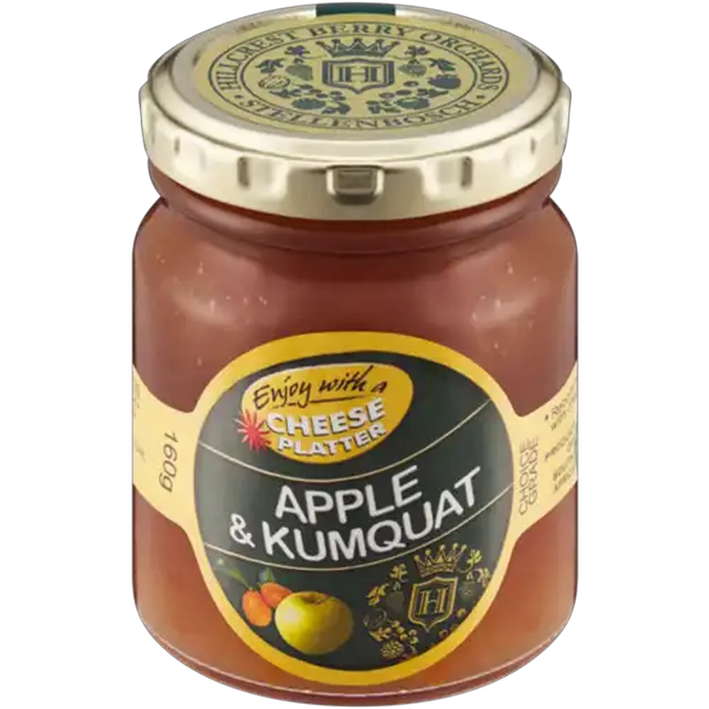 Image of Hillcrest Berry Orchards Apple & Kumquat Jam 125ml