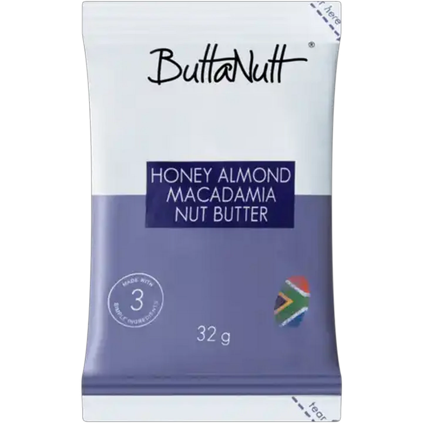 Image of ButtaNutt Honey Almond Macadamia Nut Butter 32g