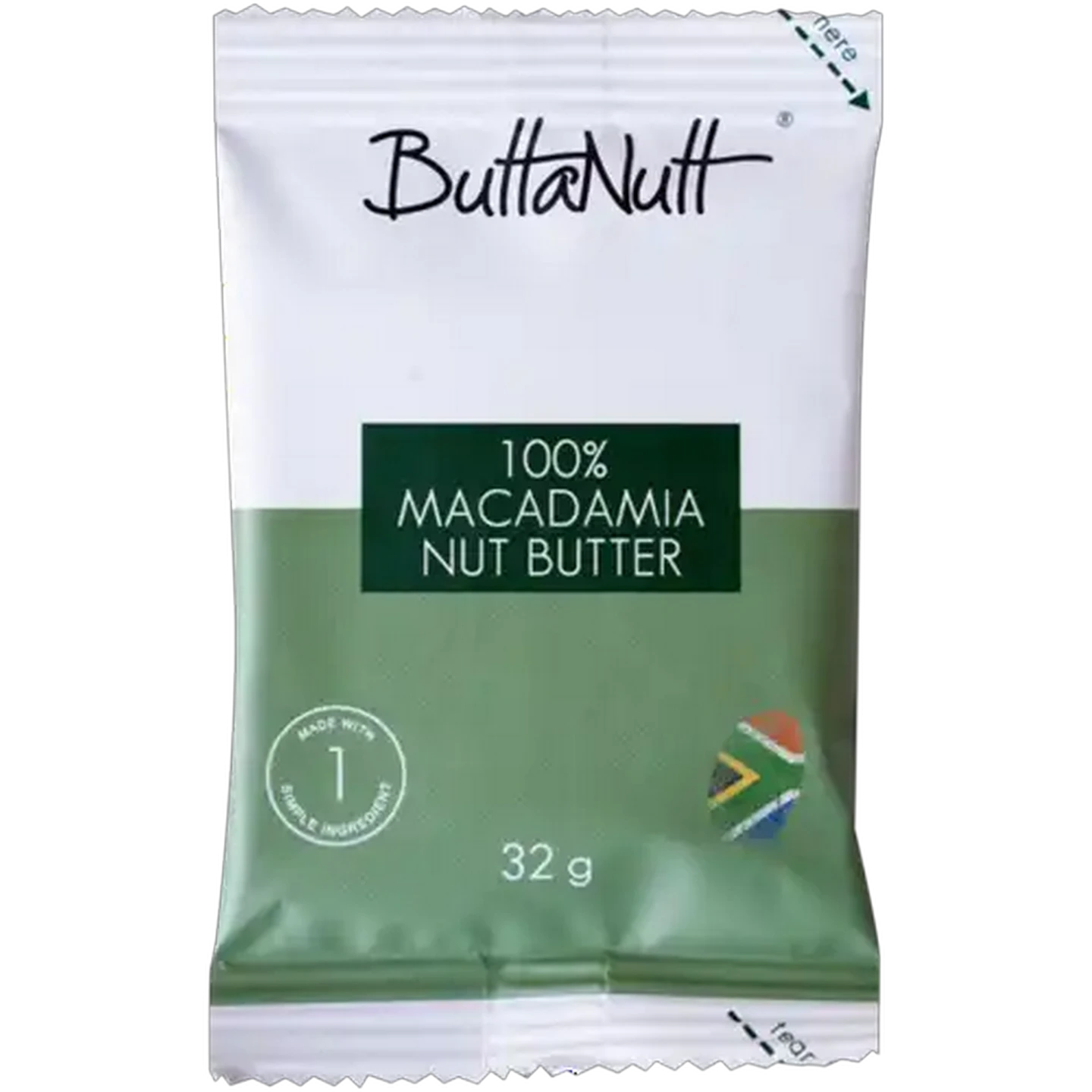 Image of ButtaNutt 100% Macadamia Nut Butter 32g