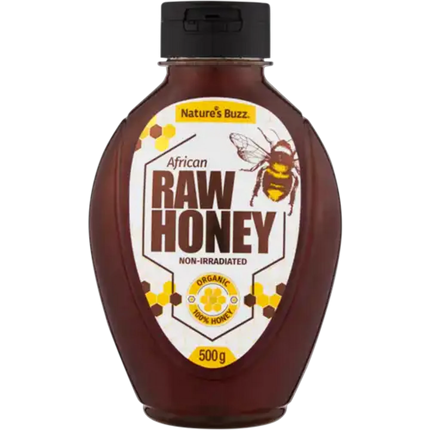 Image of Nature's Buzz Ultra Raw Pollen Rich Honey 500g