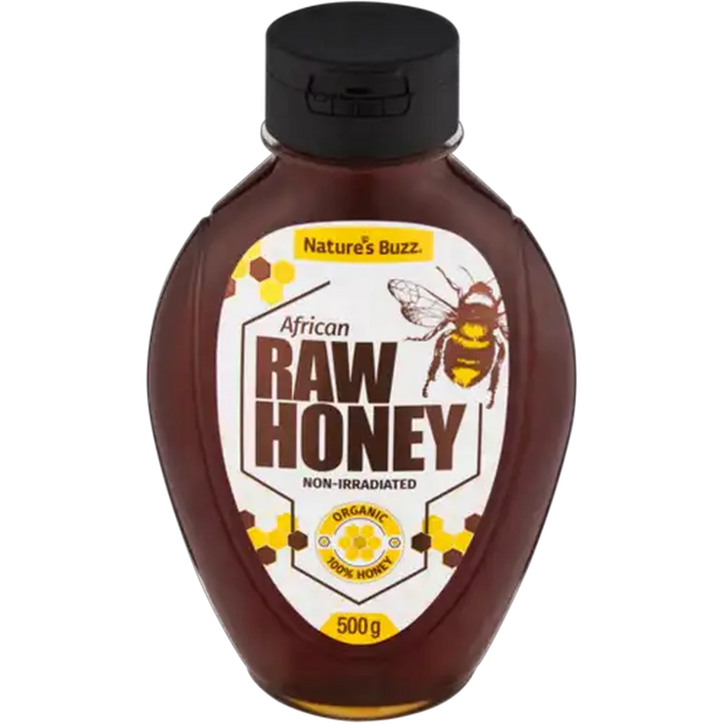 Image of Nature's Buzz Ultra Raw Pollen Rich Honey 500g