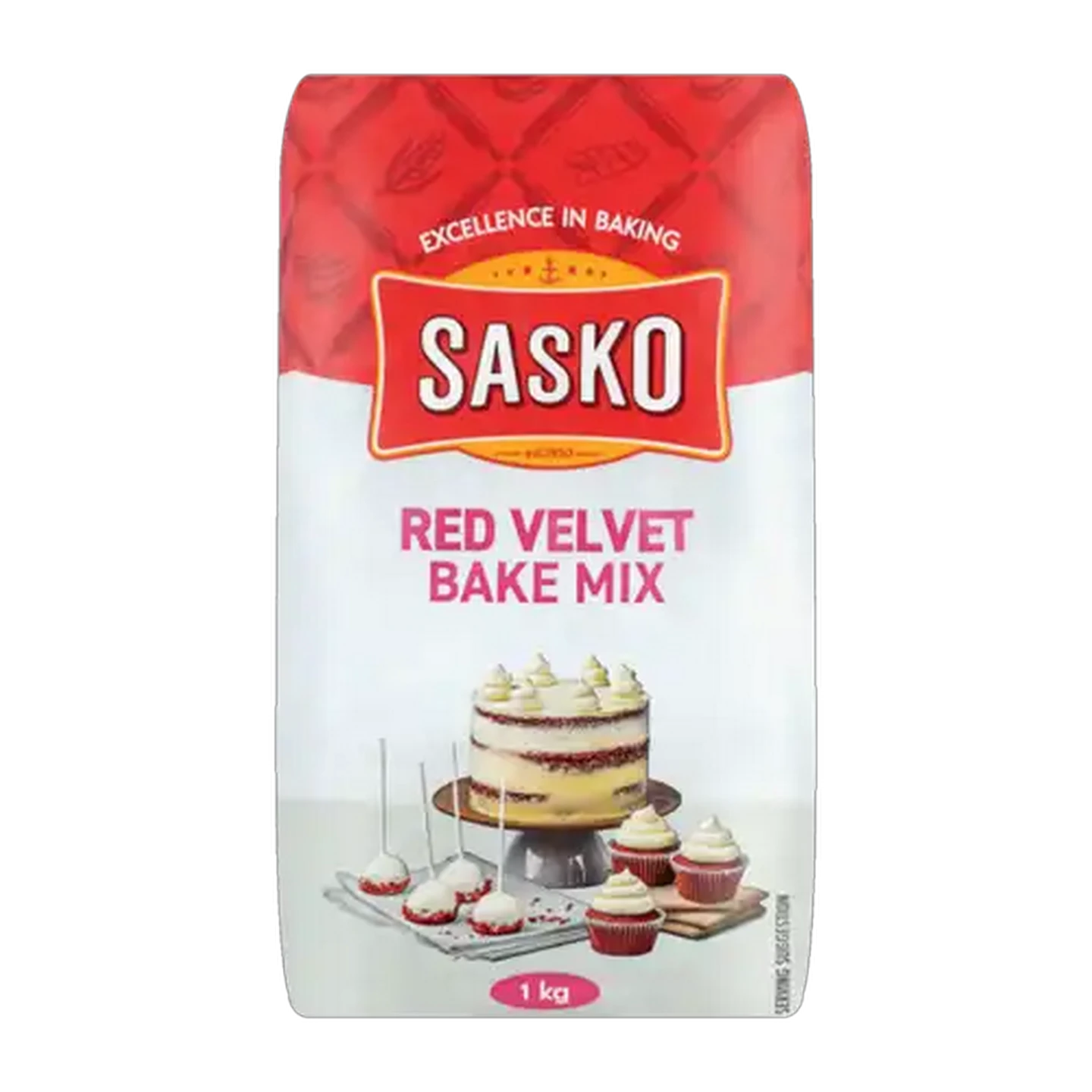 Image of SASKO Red Velvet Bake Mix 1kg