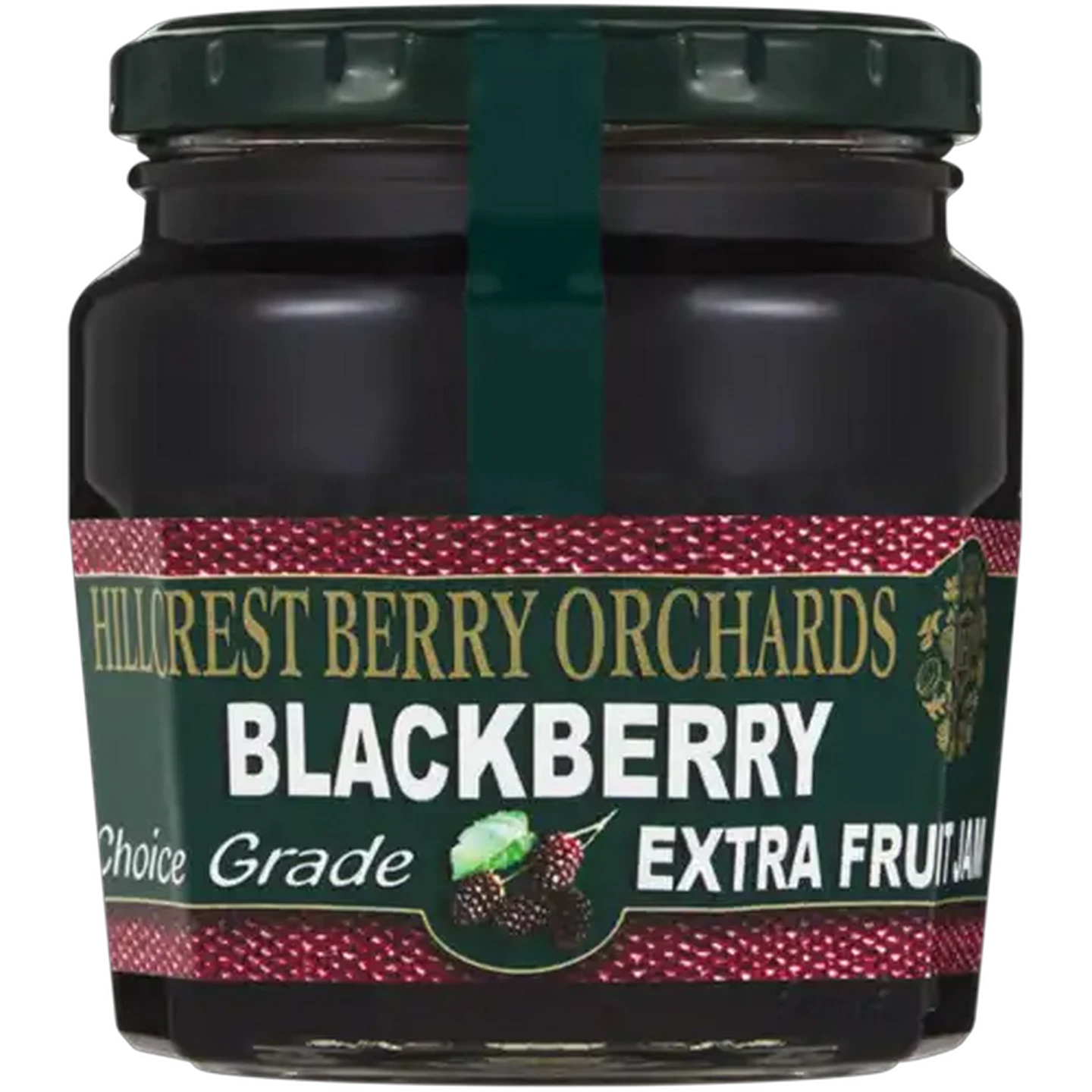 Image of Hillcrest Berry Orchards Blackberry Jam Jar 300g