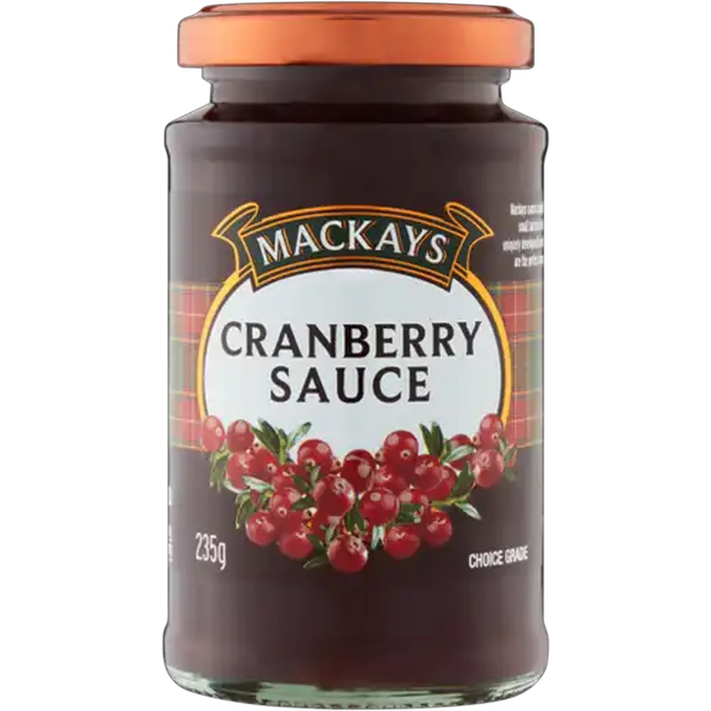 Image of Mackays Cranberry Sauce 235g