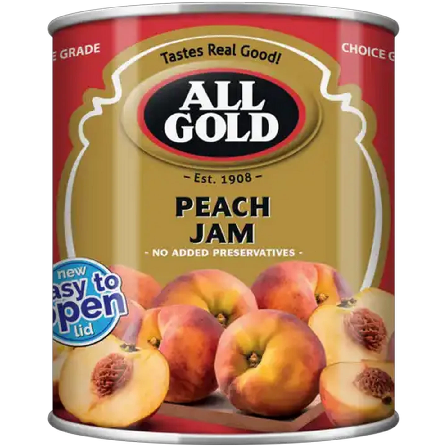 Image of ALL GOLD Peach Jam 450g