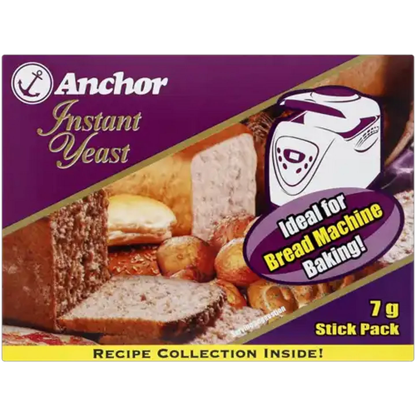 Image of Anchor Instant Yeast 5 x 7g