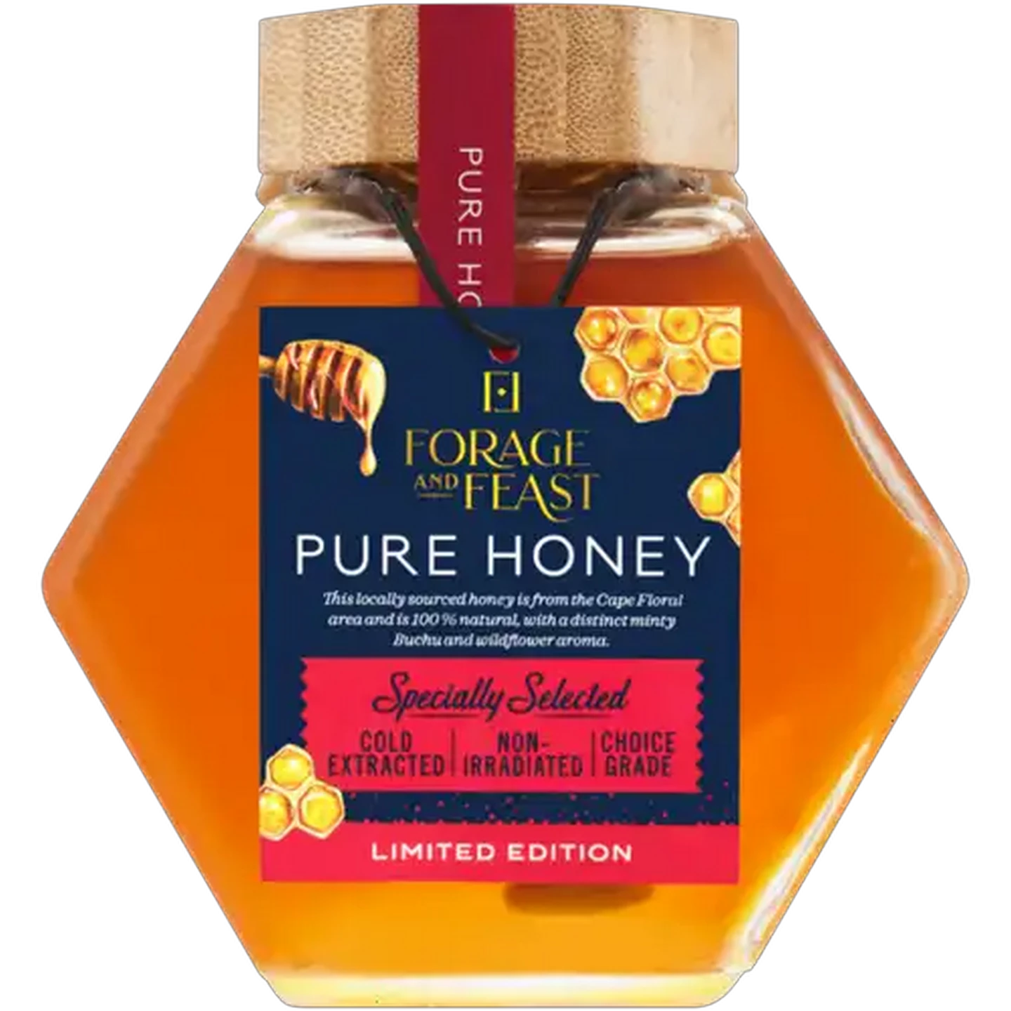 Image of Forage And Feast Pure Honey Jar 330g