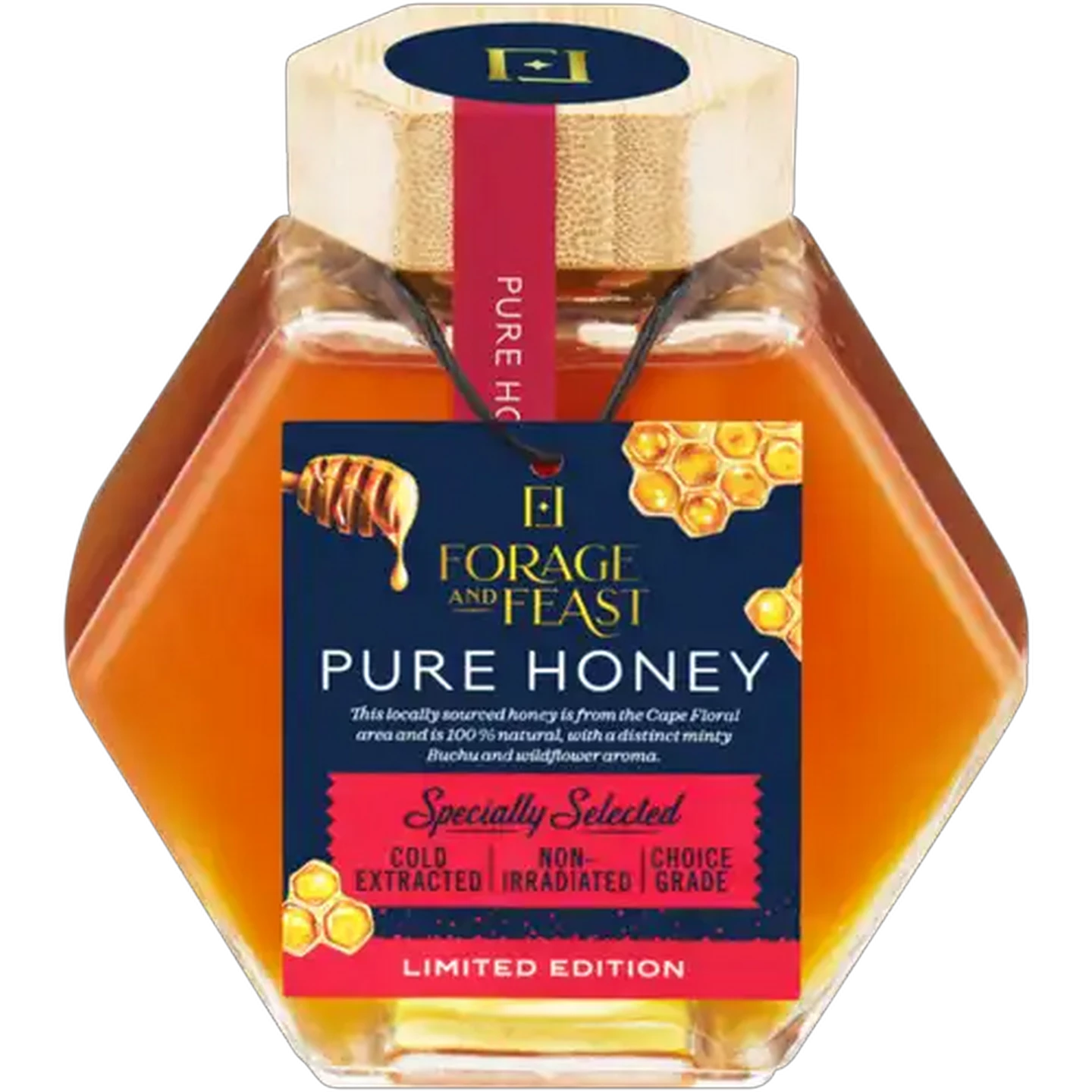 Image of Forage And Feast Pure Honey Jar 330g